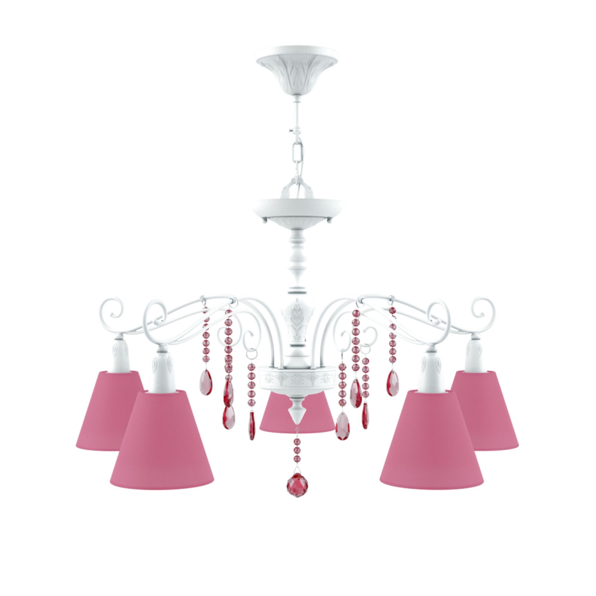 Подвесная люстра Maytoni Provence E4-05-WM-LMP-O-27-CRL-E4-05-PK-DN