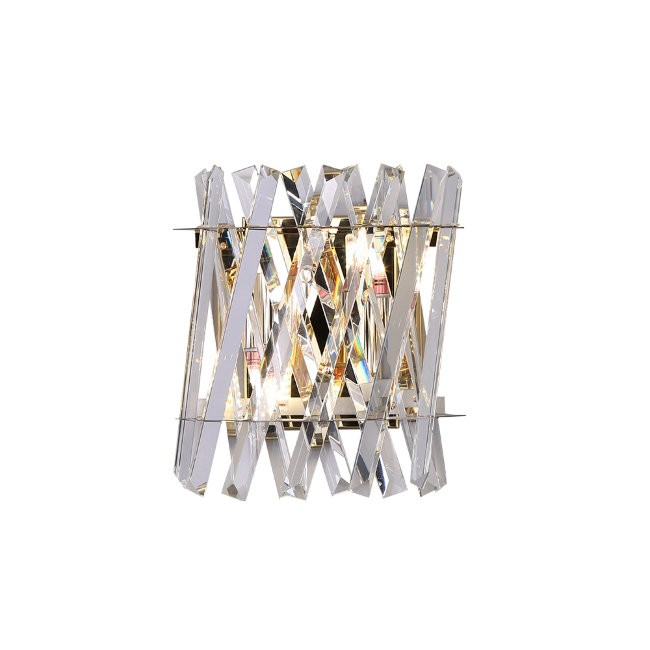 Настенное бра Lumien Hall Pauline LH0044/2W-GD-CL