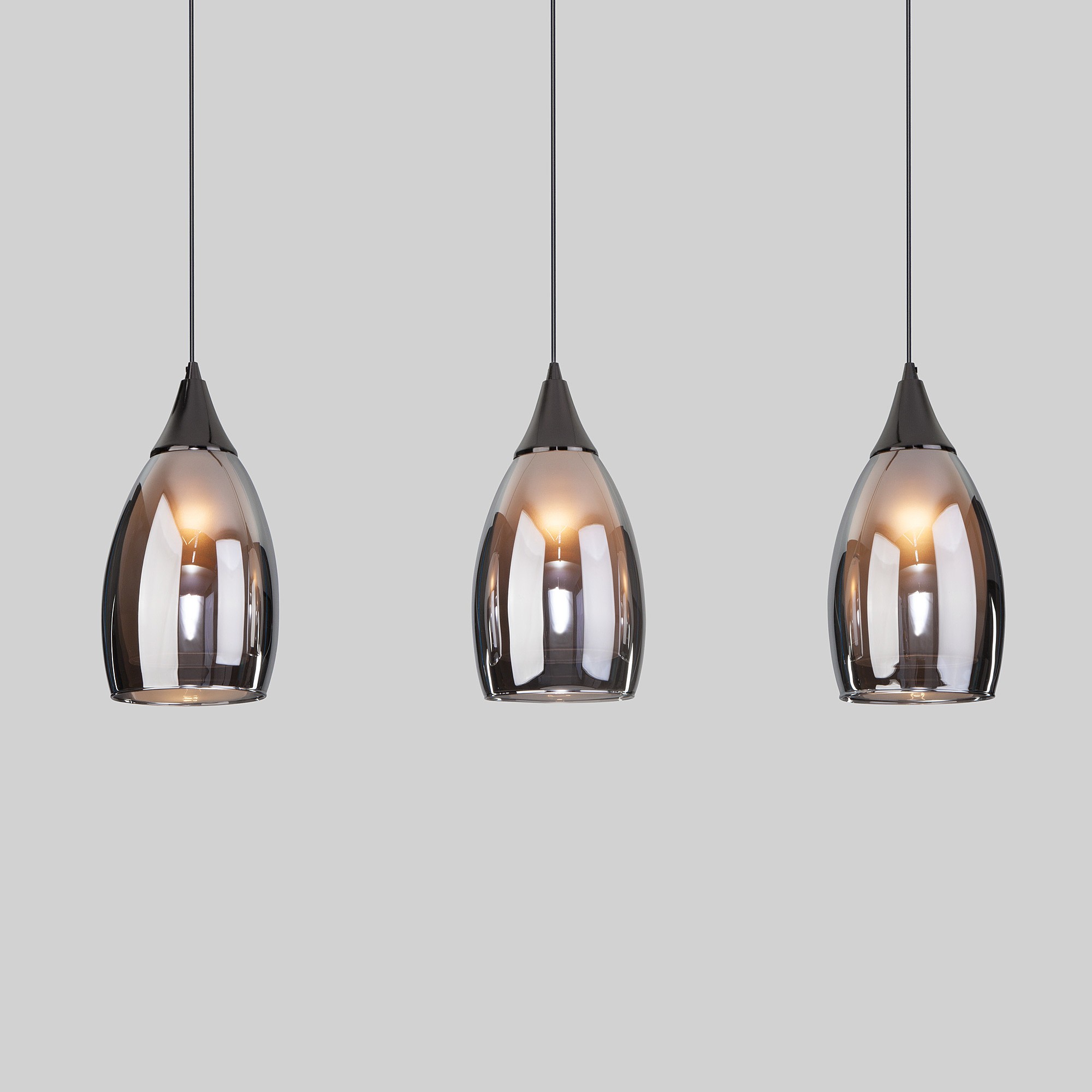 Светильник подвесной Eurosvet Cosmic 50285/3 черный жемчуг