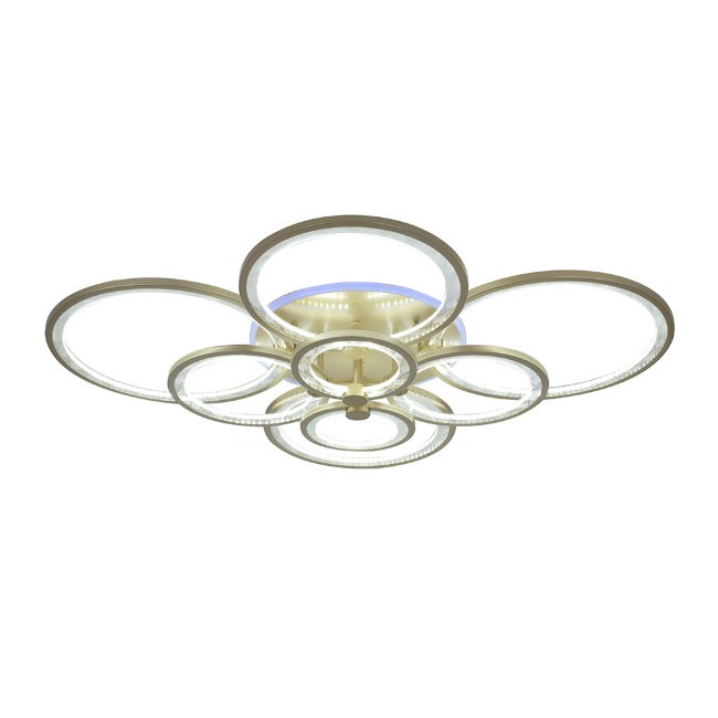 Потолочная люстра Seven Fires Floki SF7053/9C-SGD-BL