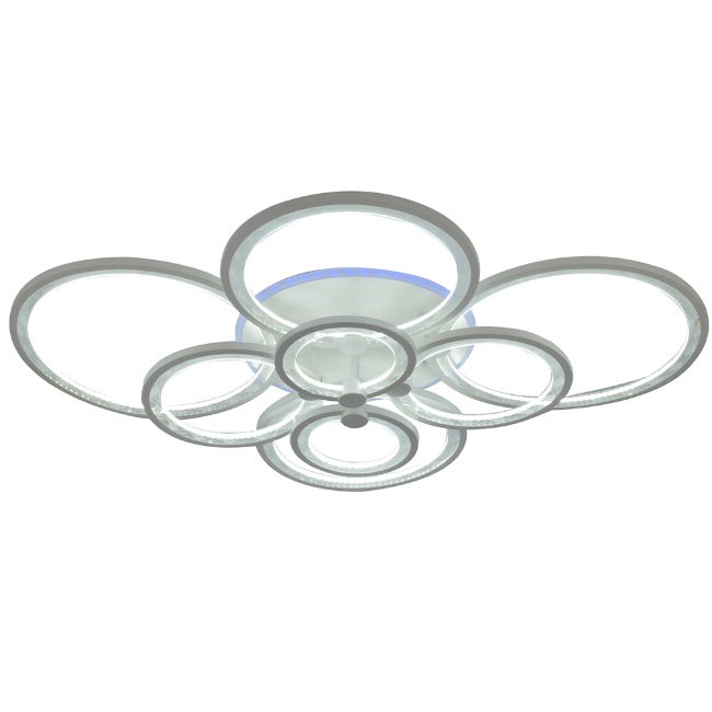 Потолочная люстра Seven Fires Floki SF7053/9C-WT-BL