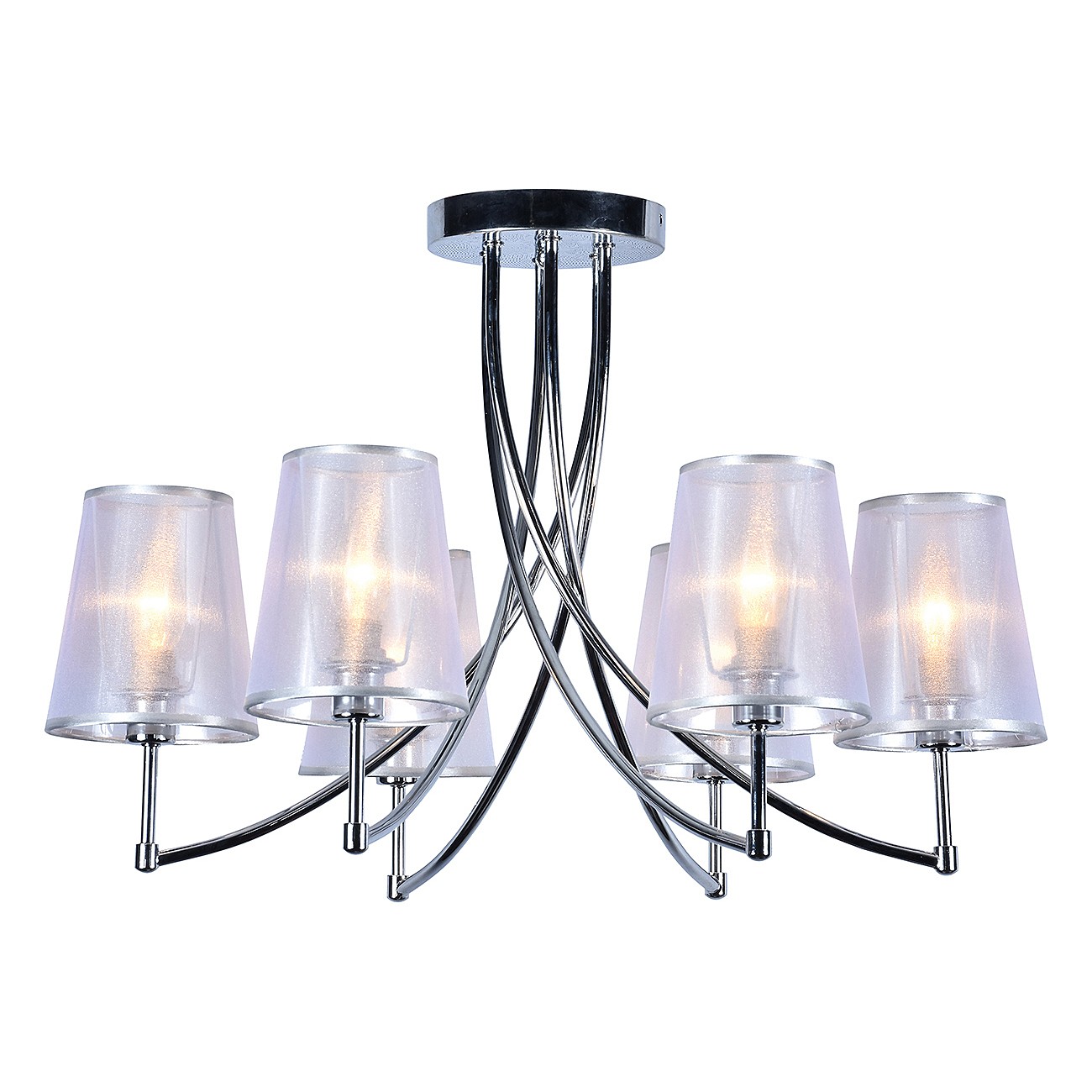 Потолочная люстра Escada Oriole 1126/6PL Chrome