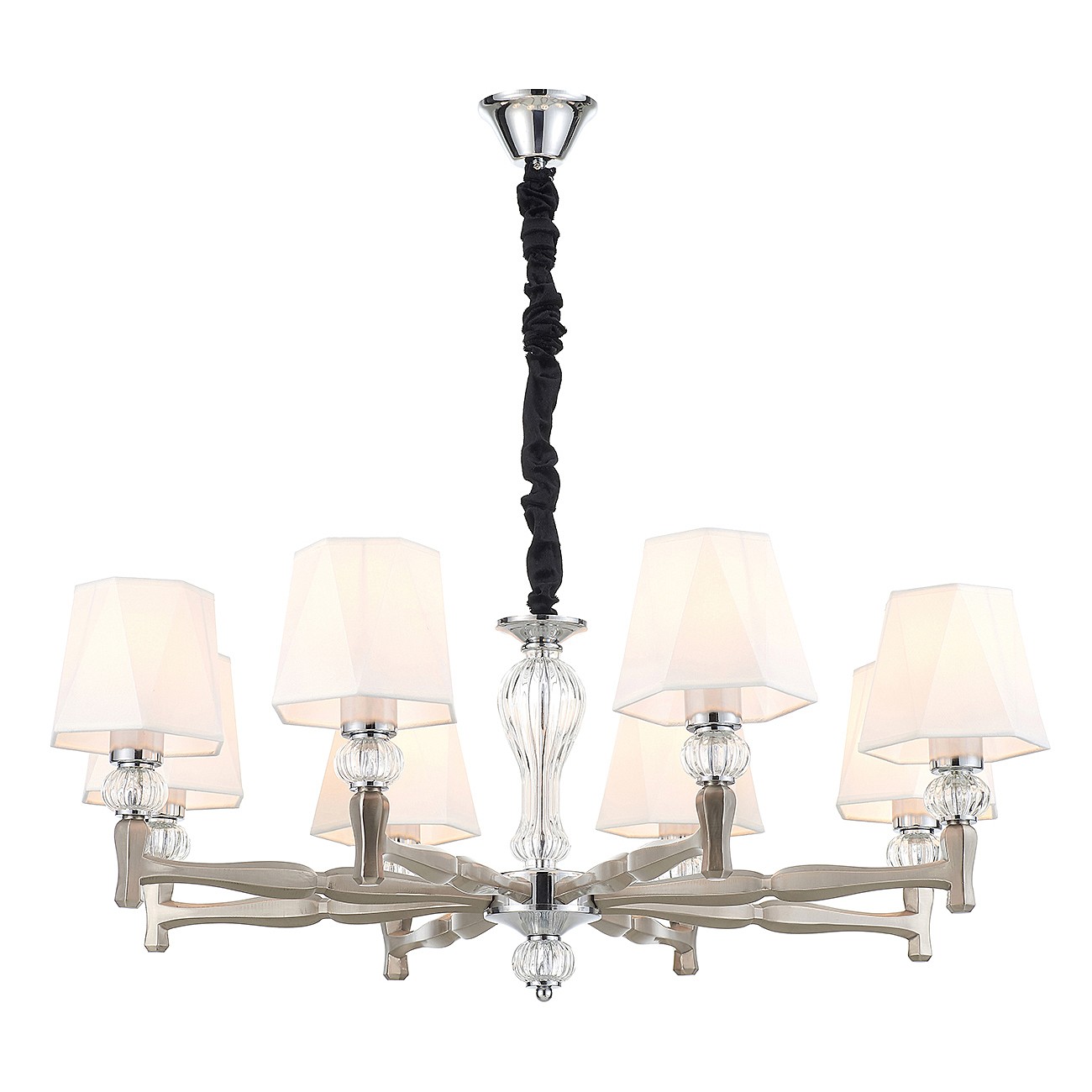 Подвесная люстра Escada Arcadia 672/8S Nickel