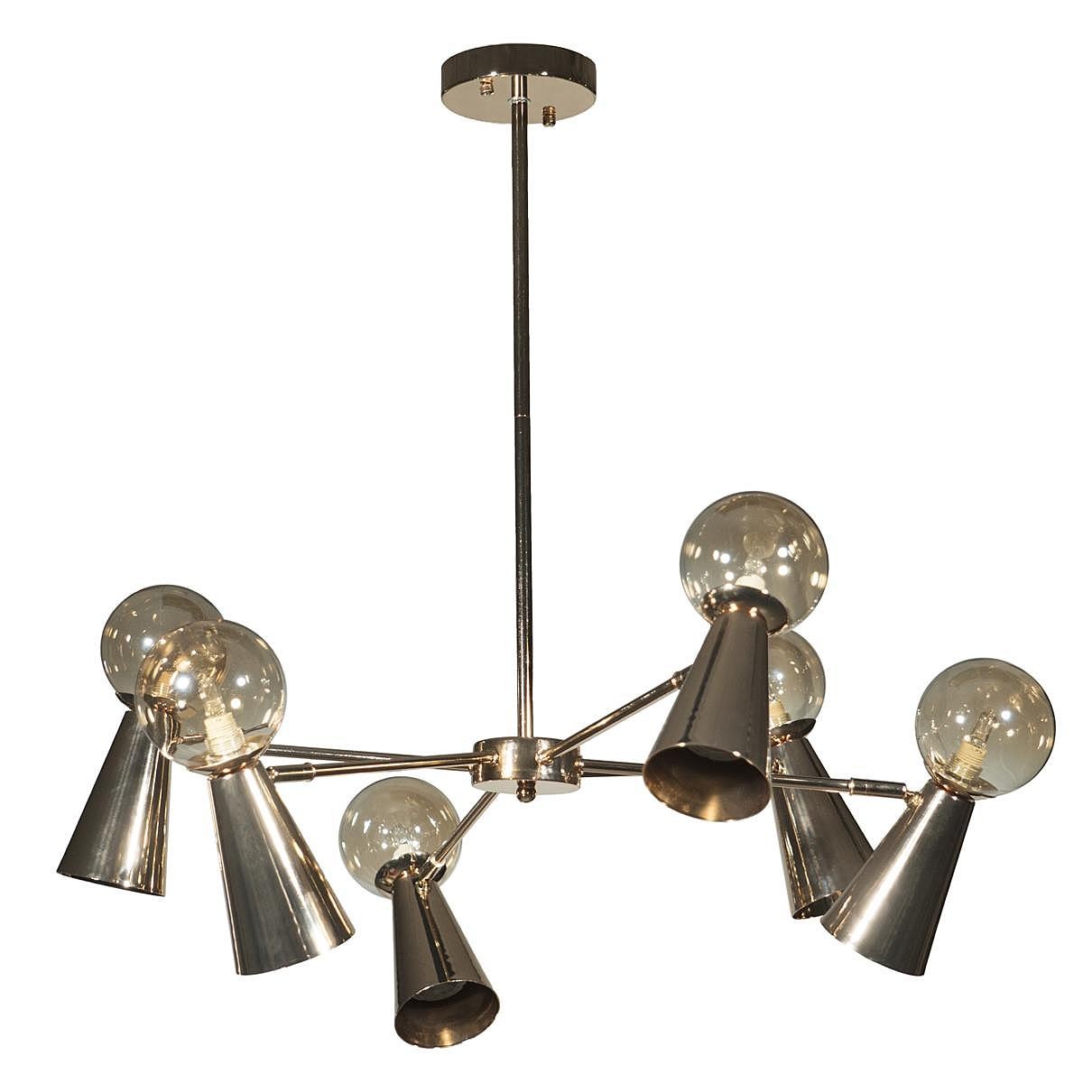 Люстра на штанге Loft It Halley 10046/6 Gold