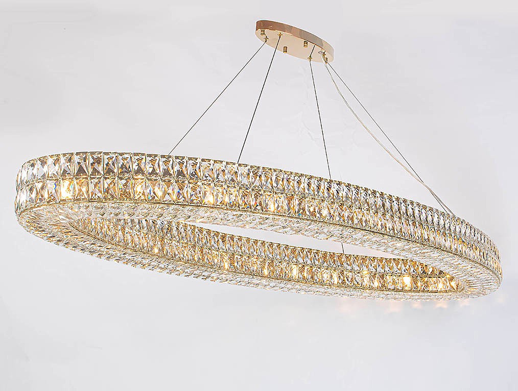 Подвесная люстра Newport 10120 10127+7/S gold