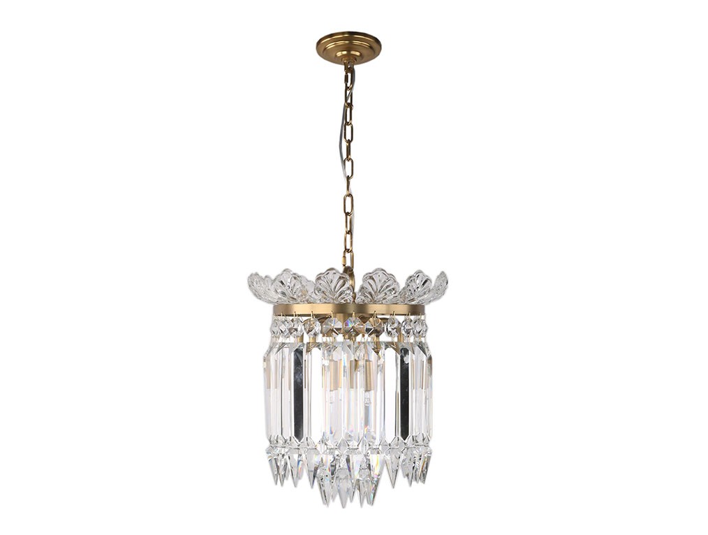 Подвесная люстра Newport 10320 10325/C brushed brass