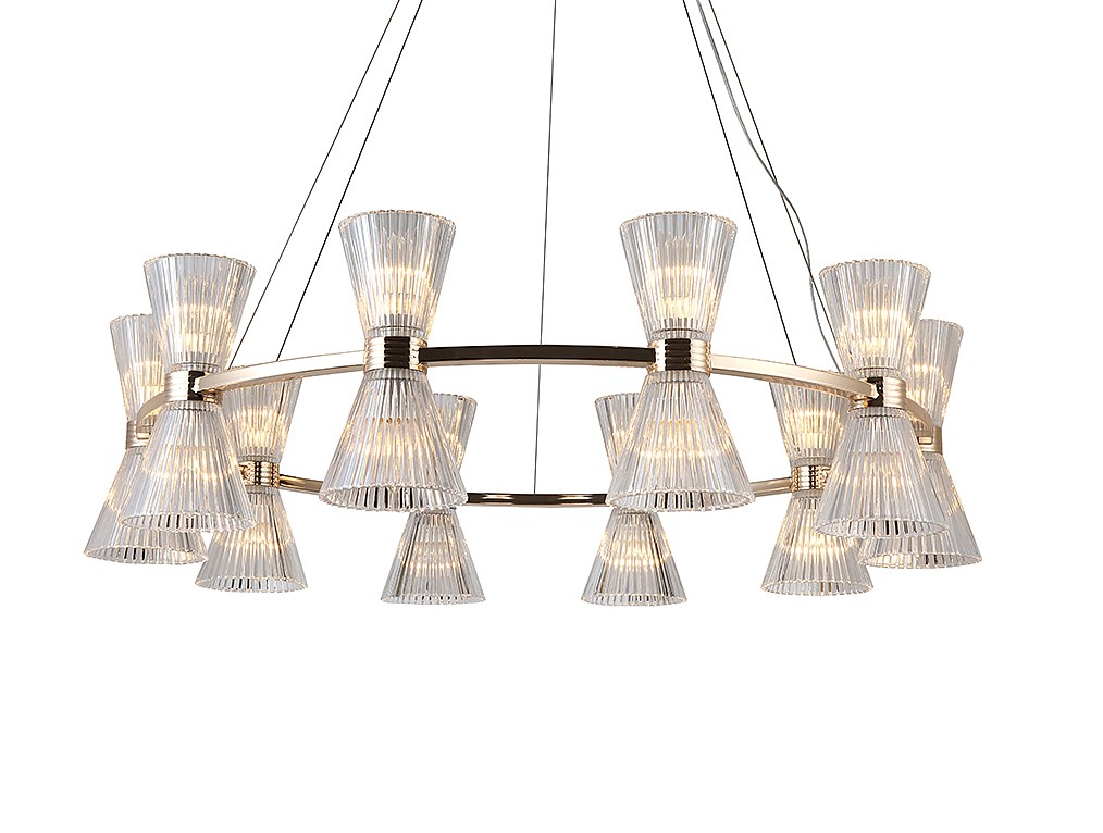 Подвесная люстра Newport 3610 3610+10/S gold