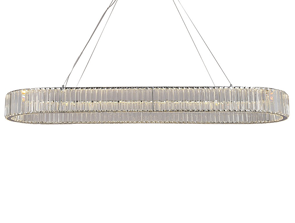 Подвесная люстра Newport 8440 8445/140 oval chrome