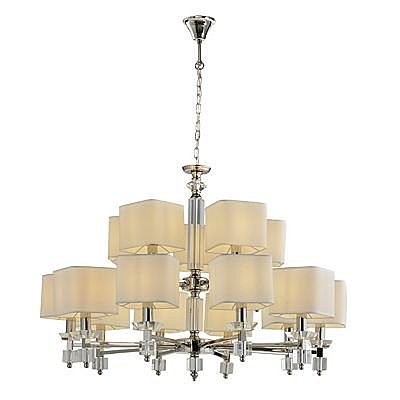 Подвесная люстра Lumien Hall Vivien LH1038/15H-NK-WT