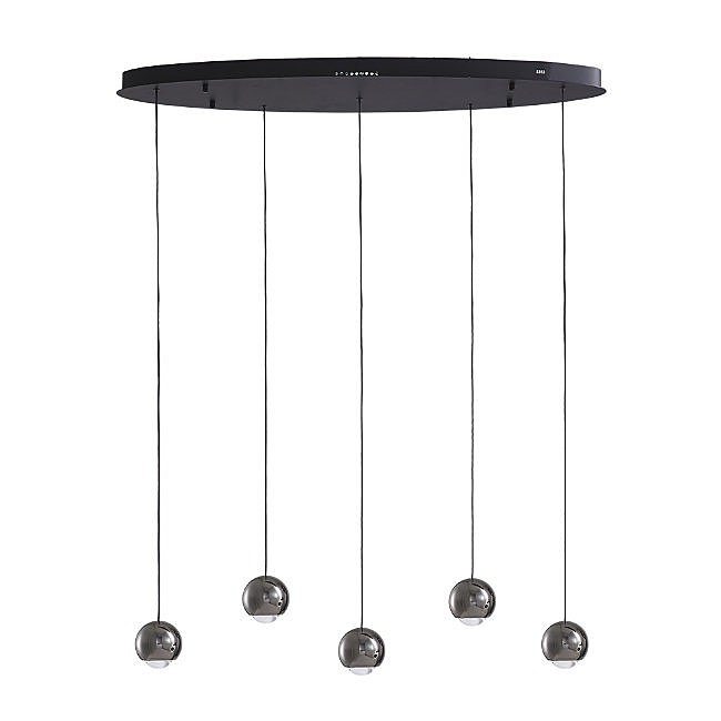 Светильник подвесной Lumien Hall Danay LH8027/5P-BK-PBK