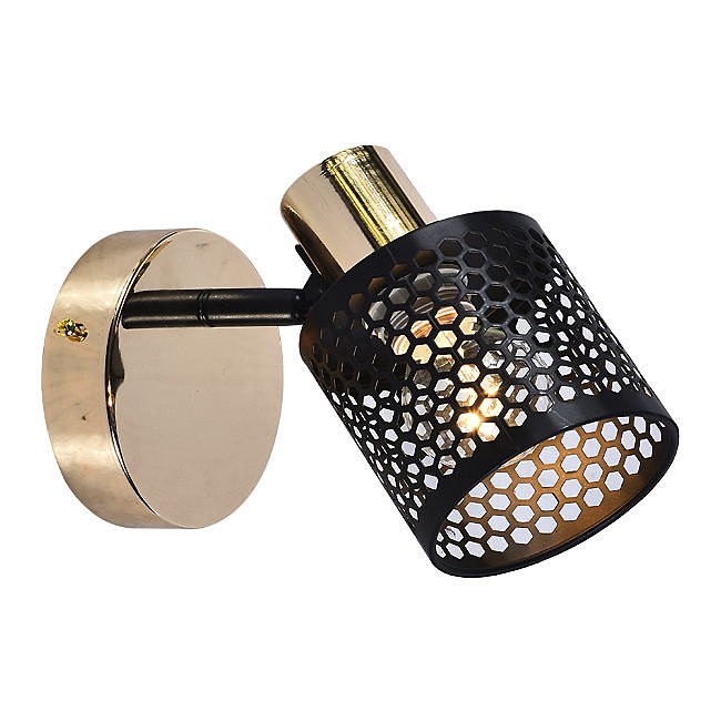 Светильник спот Seven Fires Nancy SF4700/1W-MBK-FGD