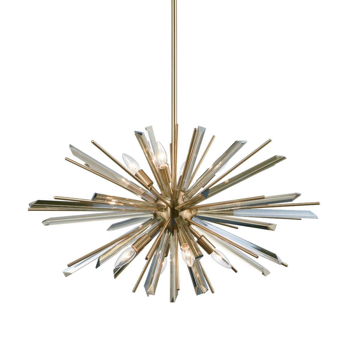 Подвесная люстра Delight Collection P68112 P68112-8AB antique brass