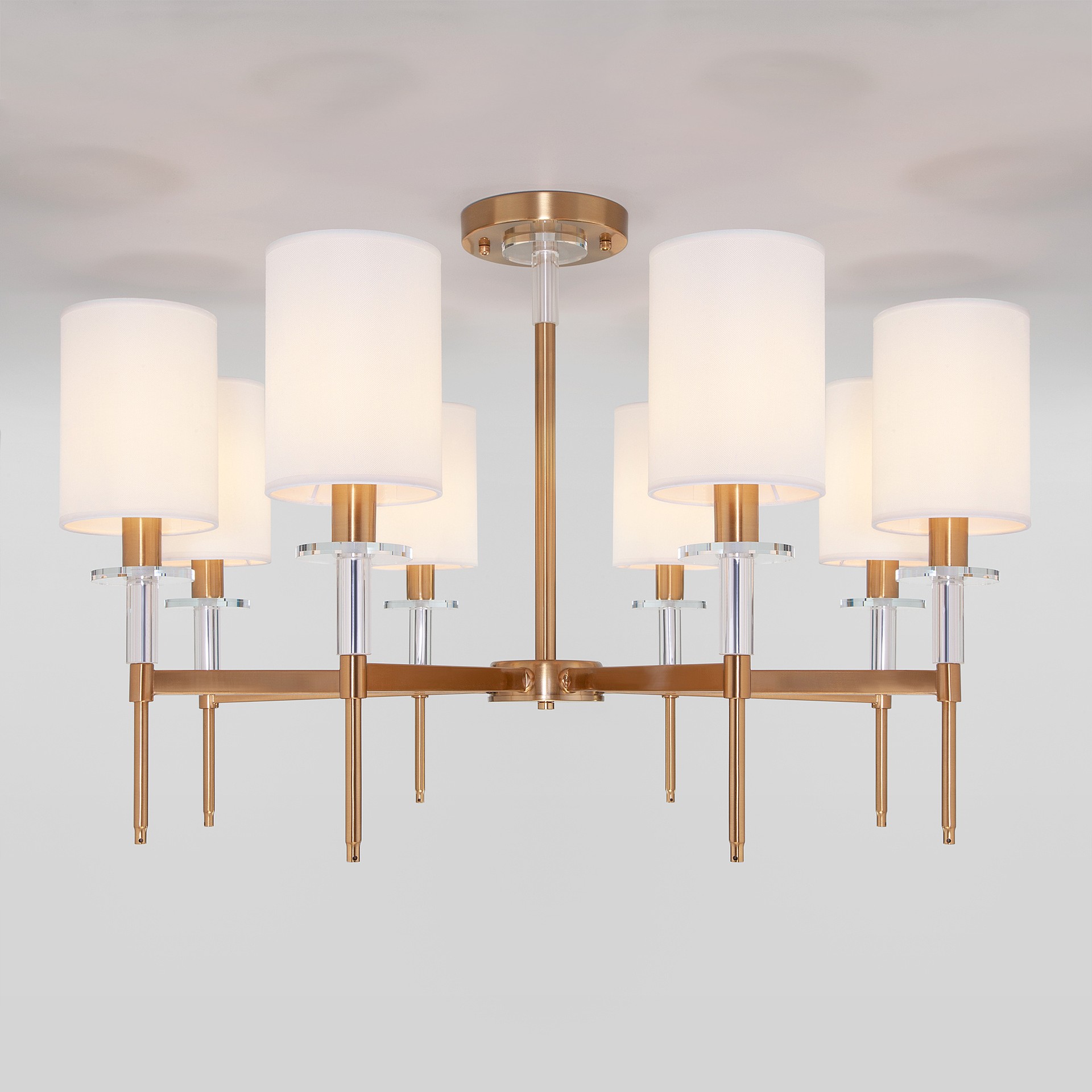 Потолочная люстра Eurosvet Brielle 60132/8 латунь