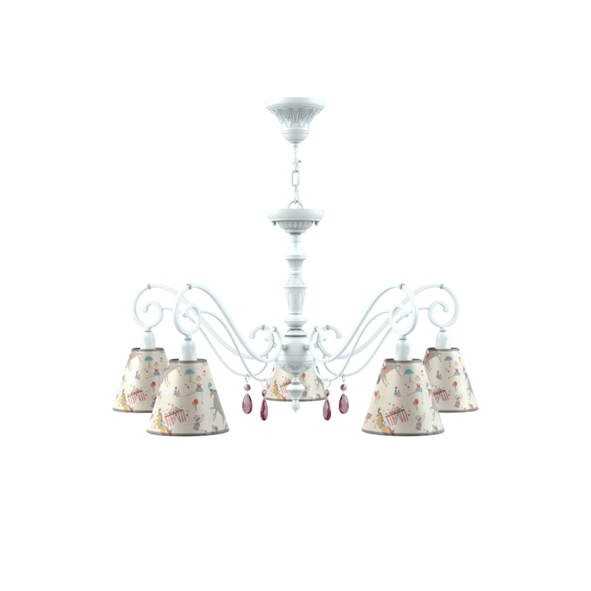 Подвесная люстра Maytoni Classic 21 E3-05-WM-LMP-O-14-CRL-E3-05-PK-DN