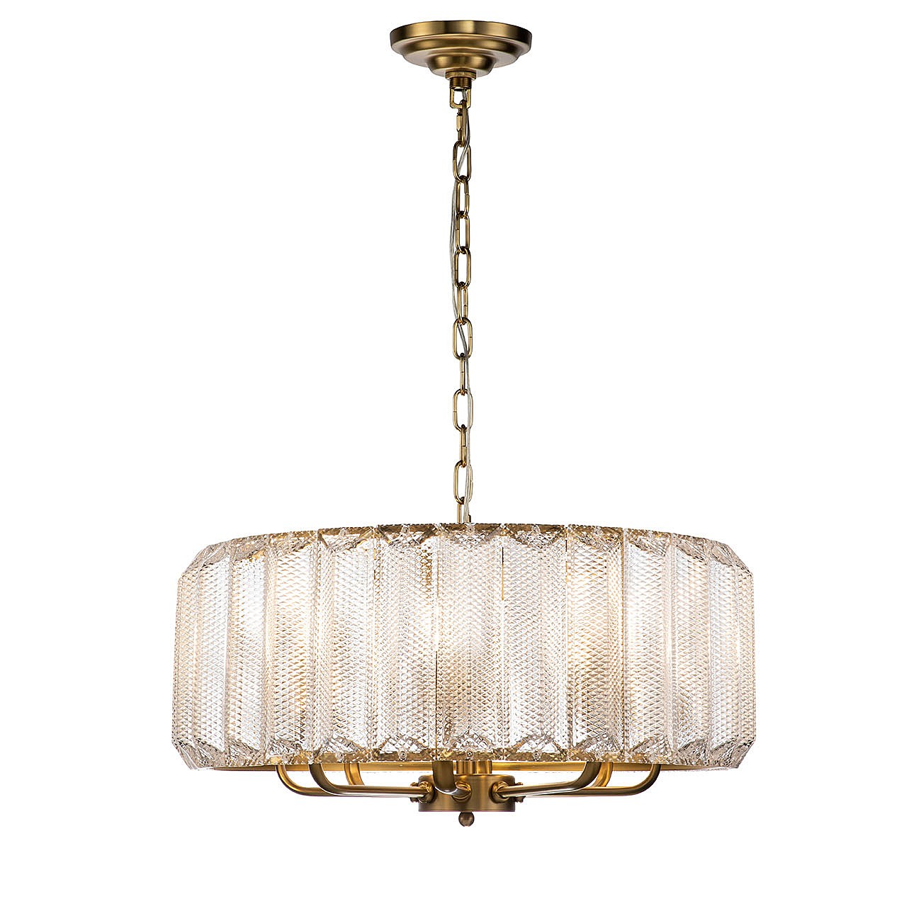 Подвесная люстра Indigo Piroet 12011/8P Brass V000052