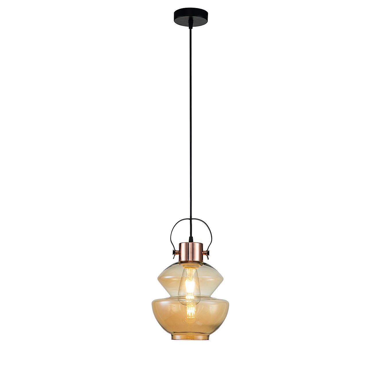 Светильник подвесной Indigo Sera 11022/B/1P Black V000082