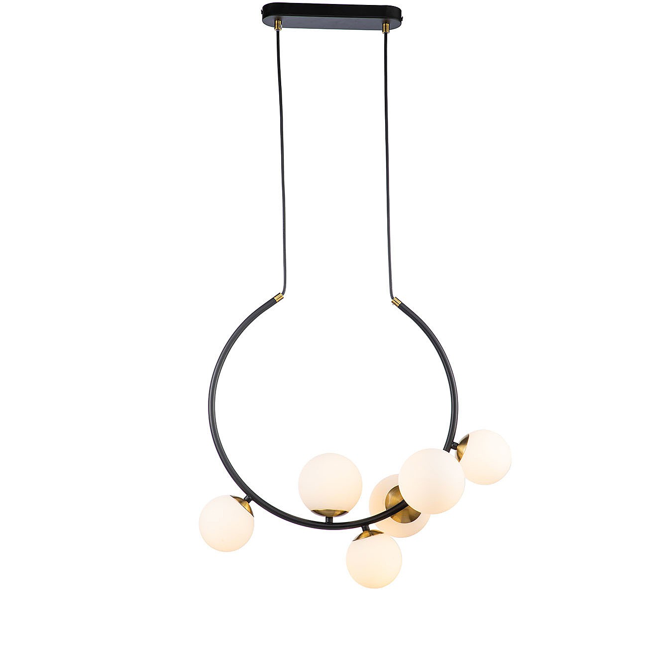 Подвесная люстра Indigo Nuvole 11002/6P Black V000088