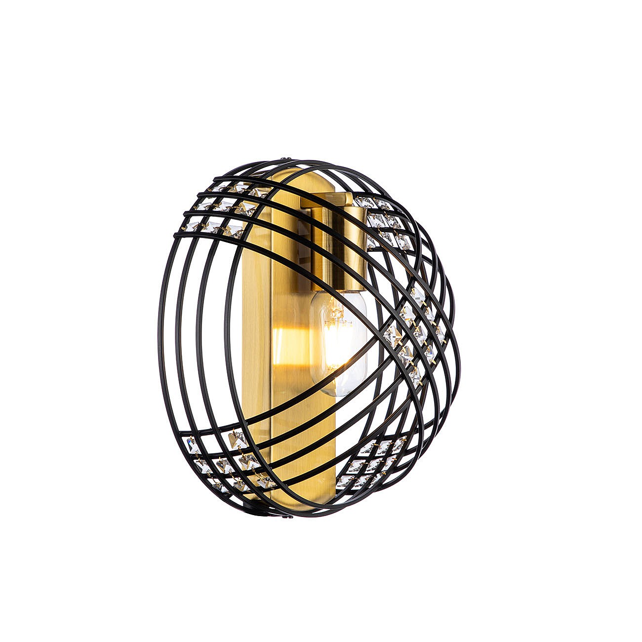 Настенное бра Indigo Fresco 10001/1W Black V000105