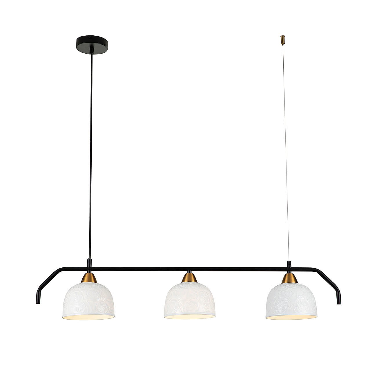 Светильник подвесной Indigo Attimo 10005/3PL Black V000156