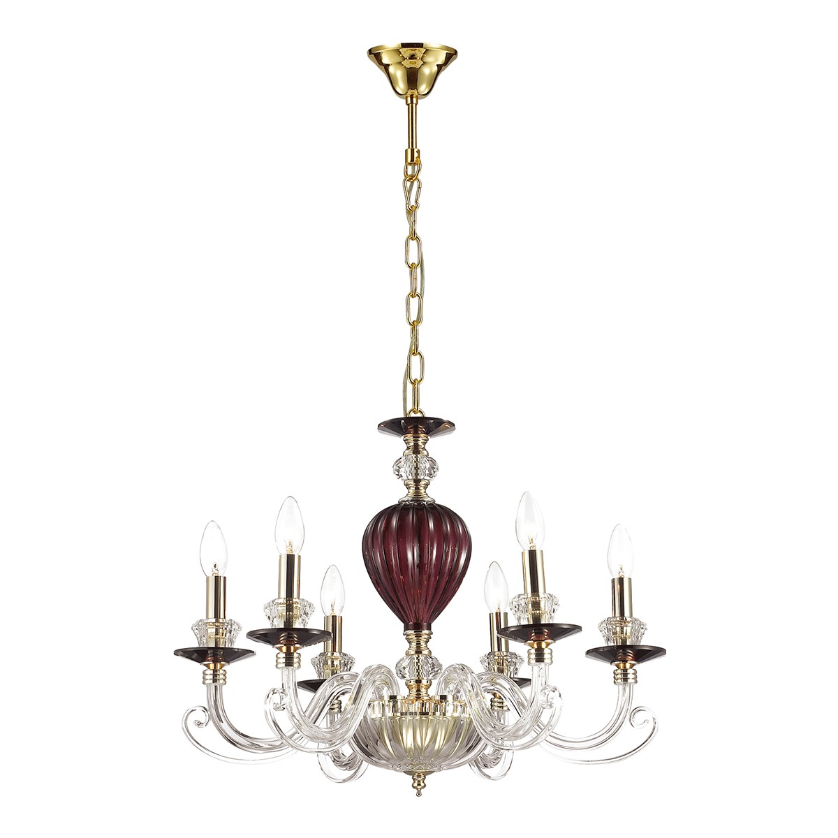 Подвесная люстра Odeon Light Siena 3929/6