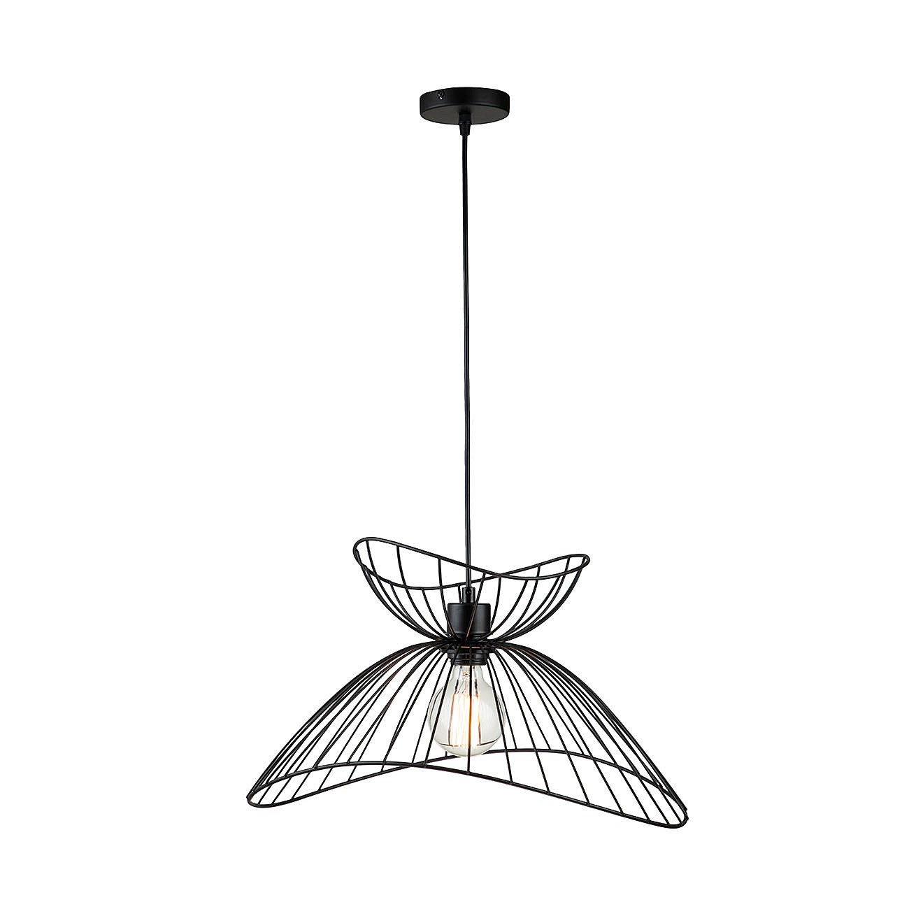 Светильник подвесной Indigo Vestito 10012/B/1P Black V000191