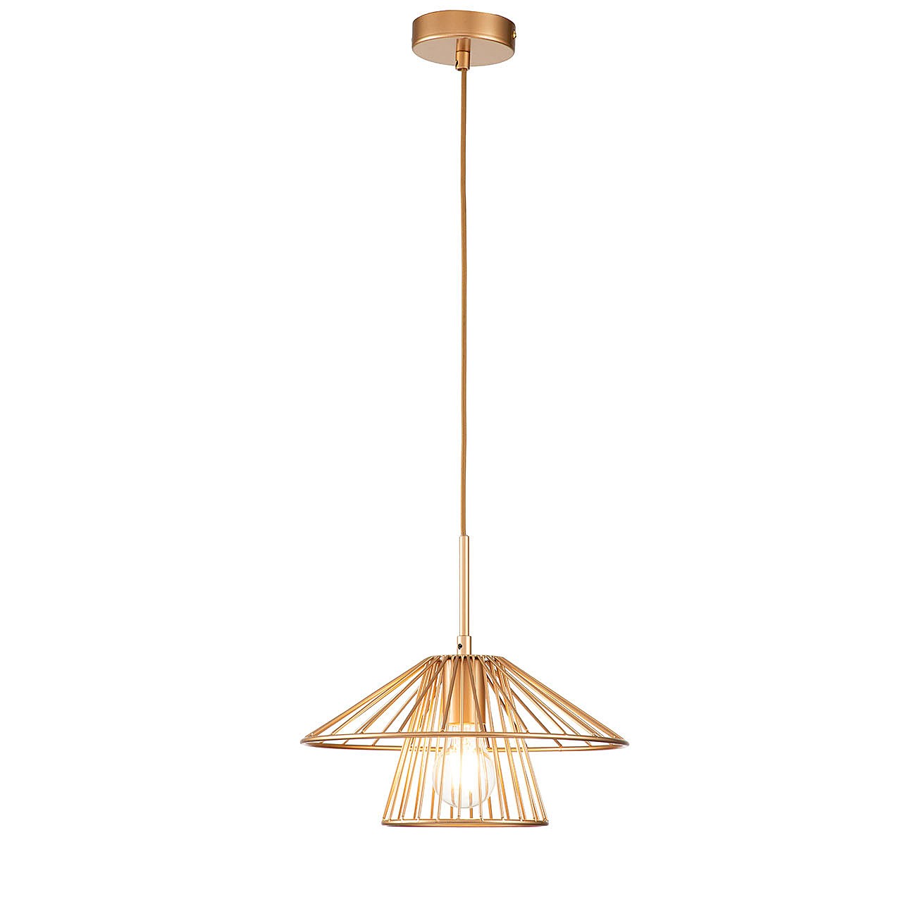 Светильник подвесной Indigo Strato 10016/1P Gold V000285