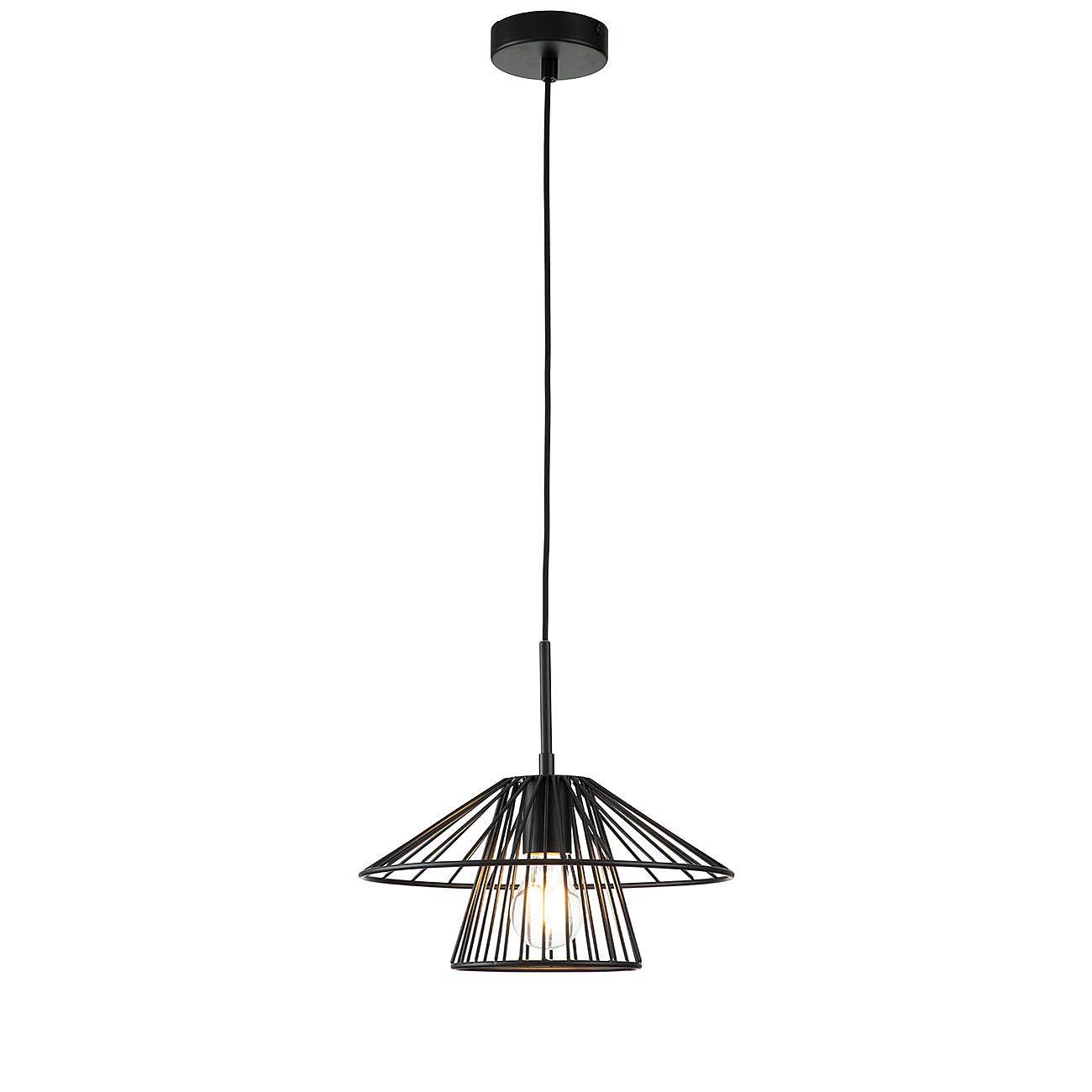 Светильник подвесной Indigo Strato 10016/1P Black V000286