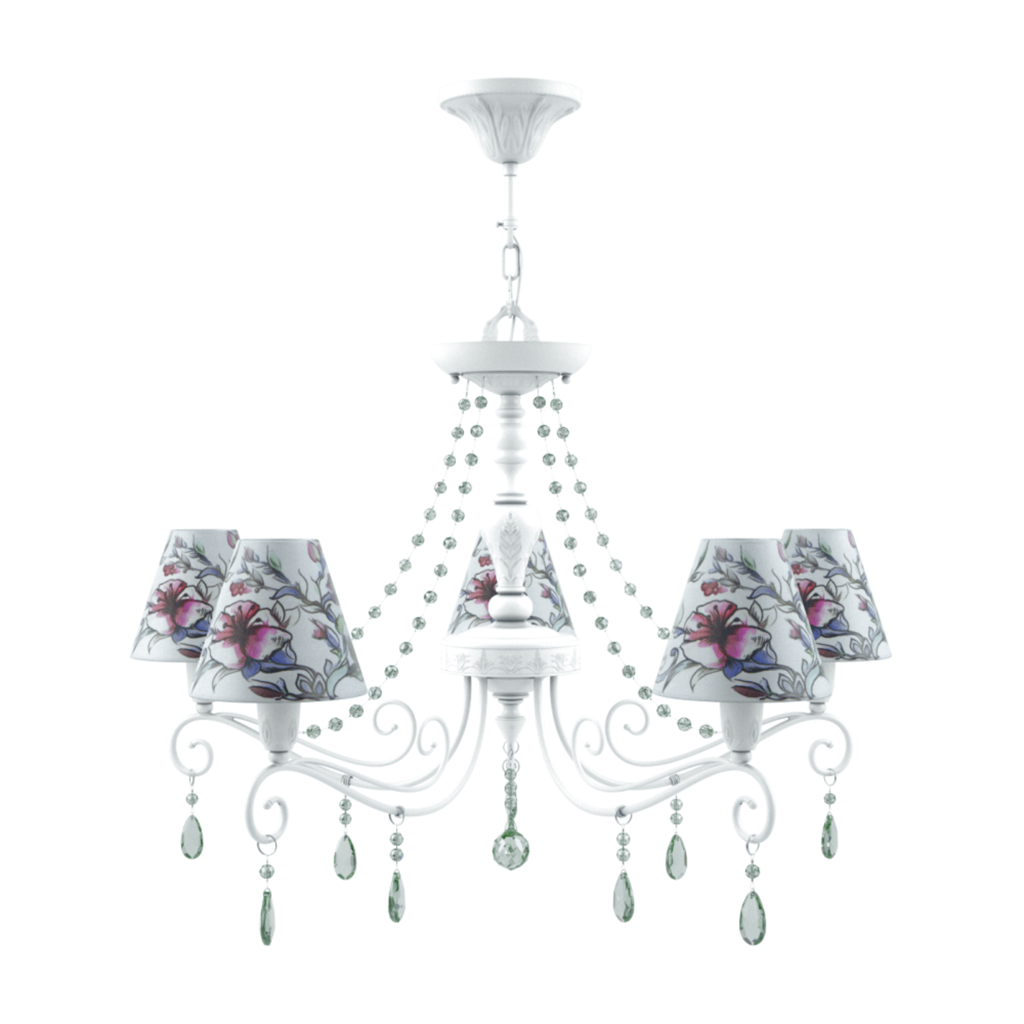 Подвесная люстра Maytoni Provence 18 E4-05-WM-LMP-O-13-CRL-E4-05-GR-UP