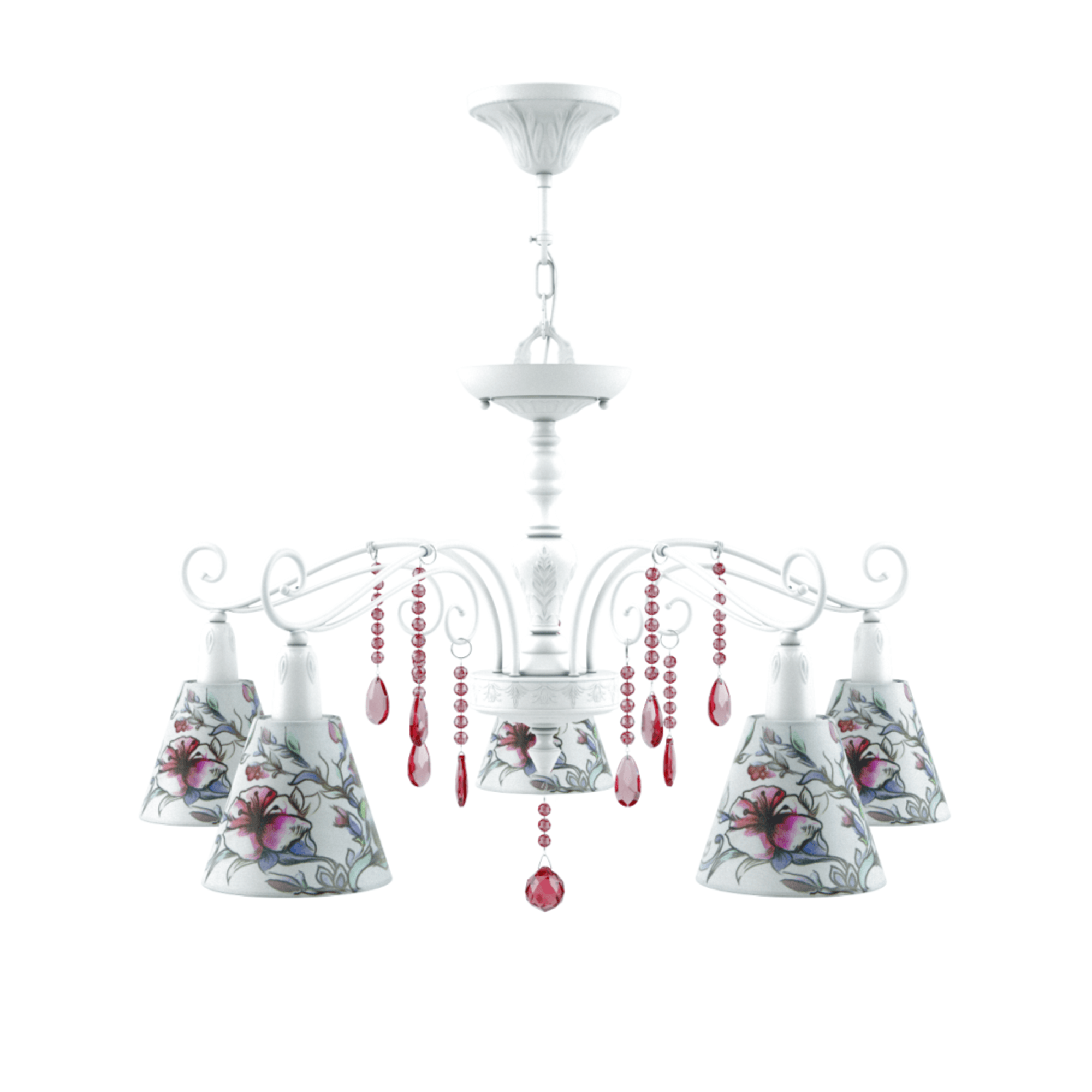 Подвесная люстра Maytoni Provence 18 E4-05-WM-LMP-O-13-CRL-E4-05-PK-DN