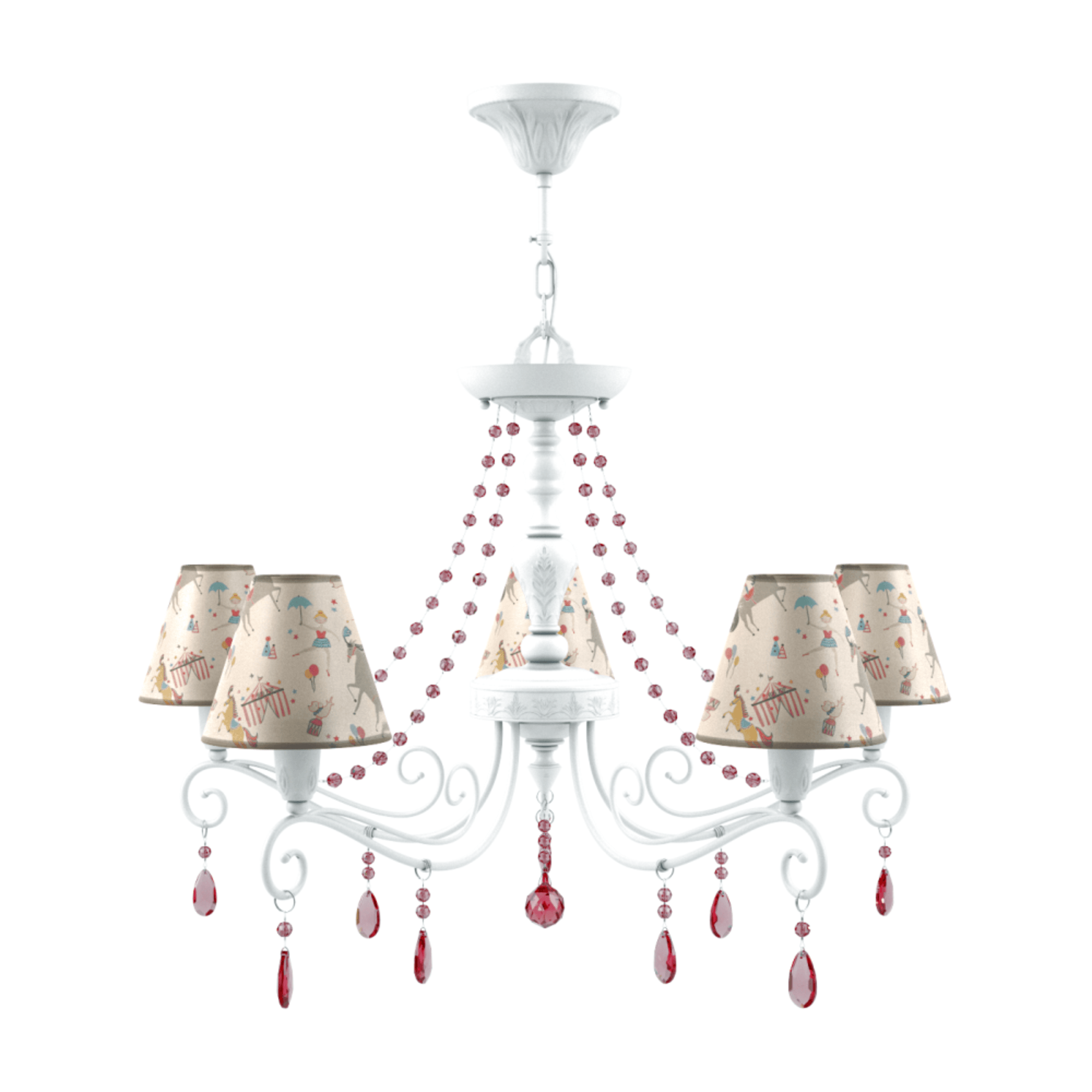 Подвесная люстра Maytoni Provence 16 E4-05-WM-LMP-O-14-CRL-E4-05-PK-UP