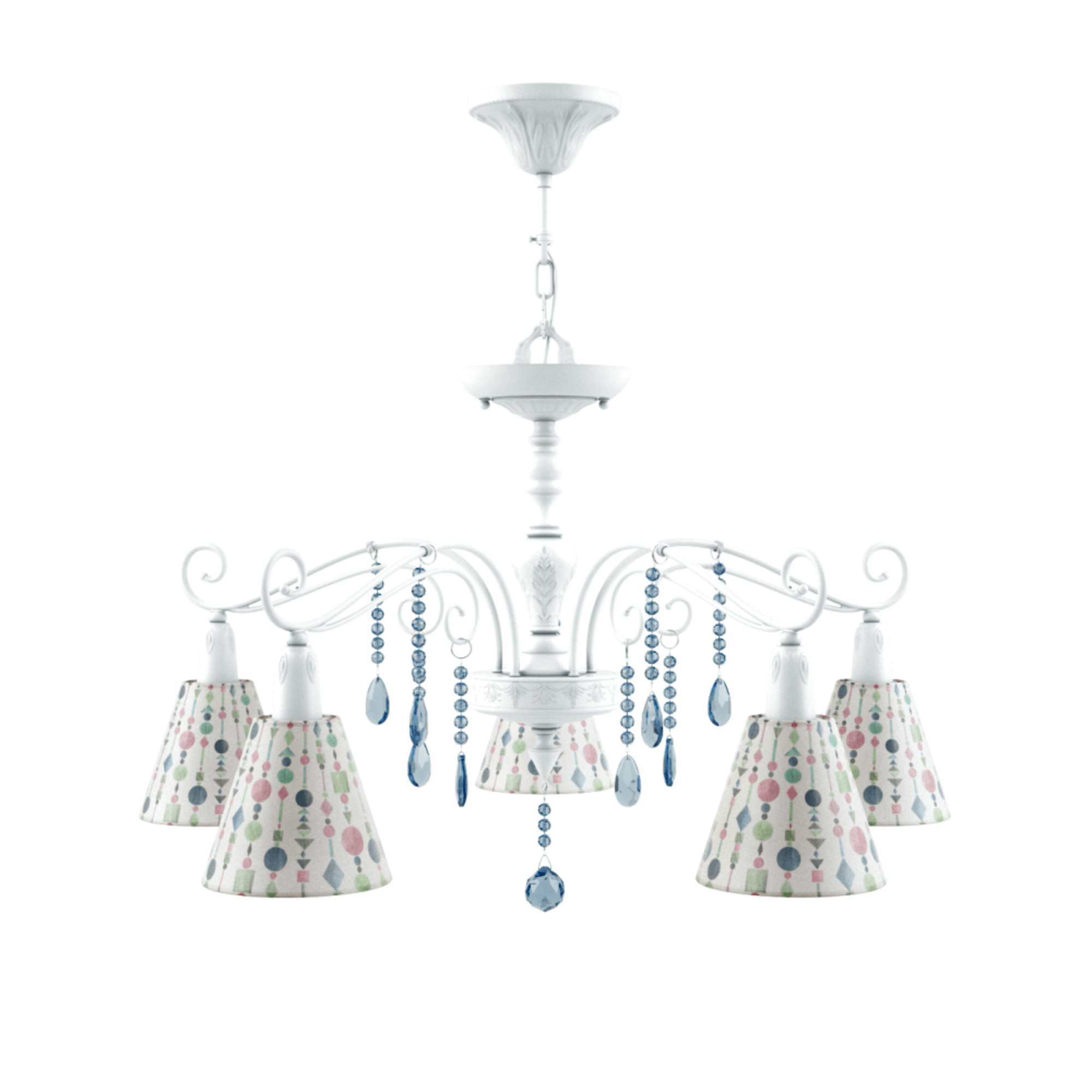 Подвесная люстра Maytoni Provence 19 E4-05-WM-LMP-O-17-CRL-E4-05-GB-DN