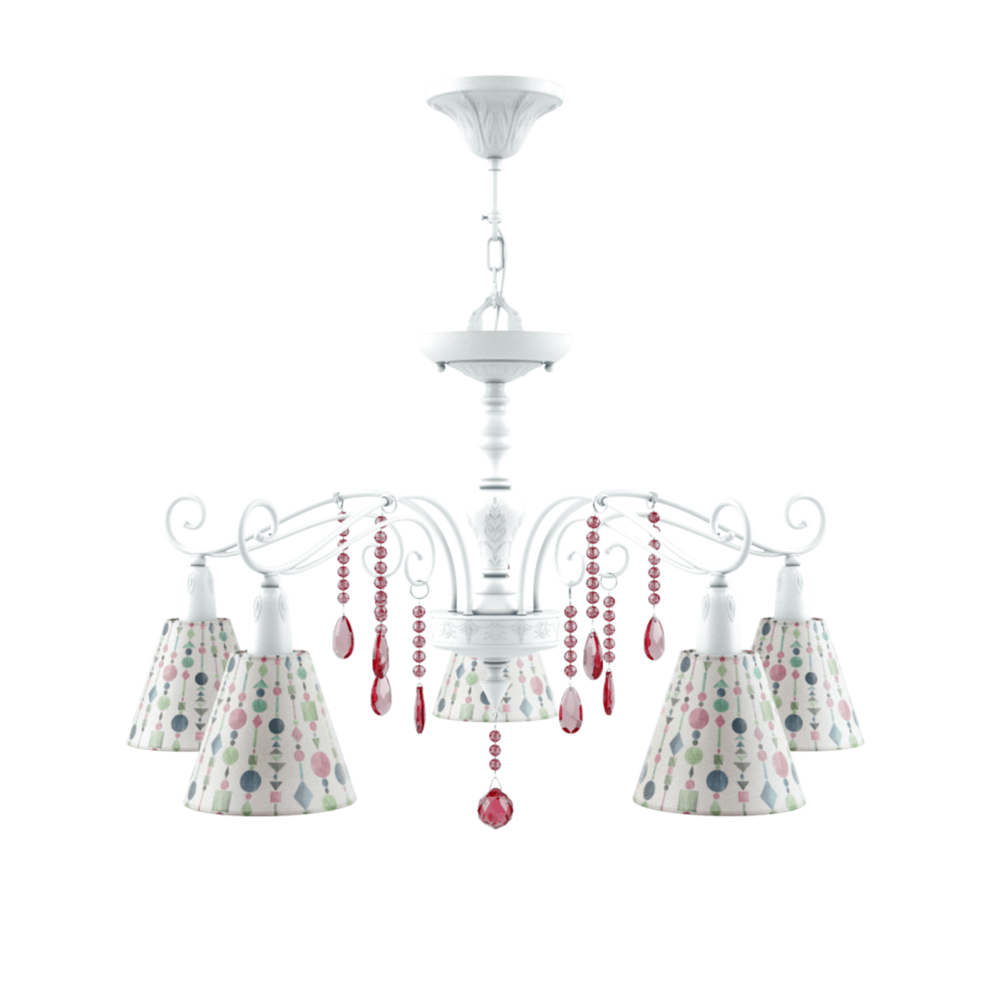 Подвесная люстра Maytoni Provence 22 E4-05-WM-LMP-O-17-CRL-E4-05-PK-DN