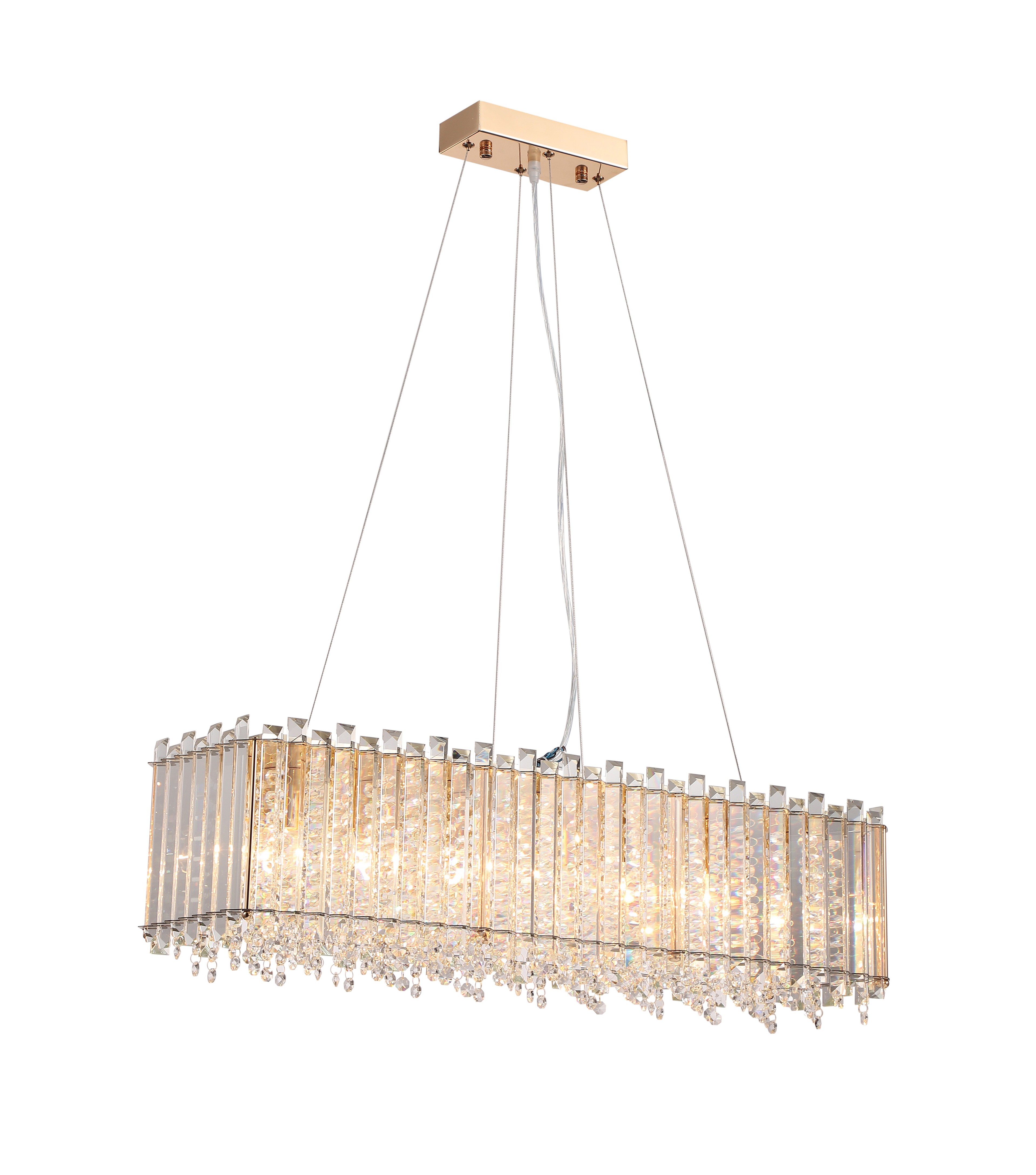 Люстра подвесная Indigo Levita 12002/7PL Gold V000070