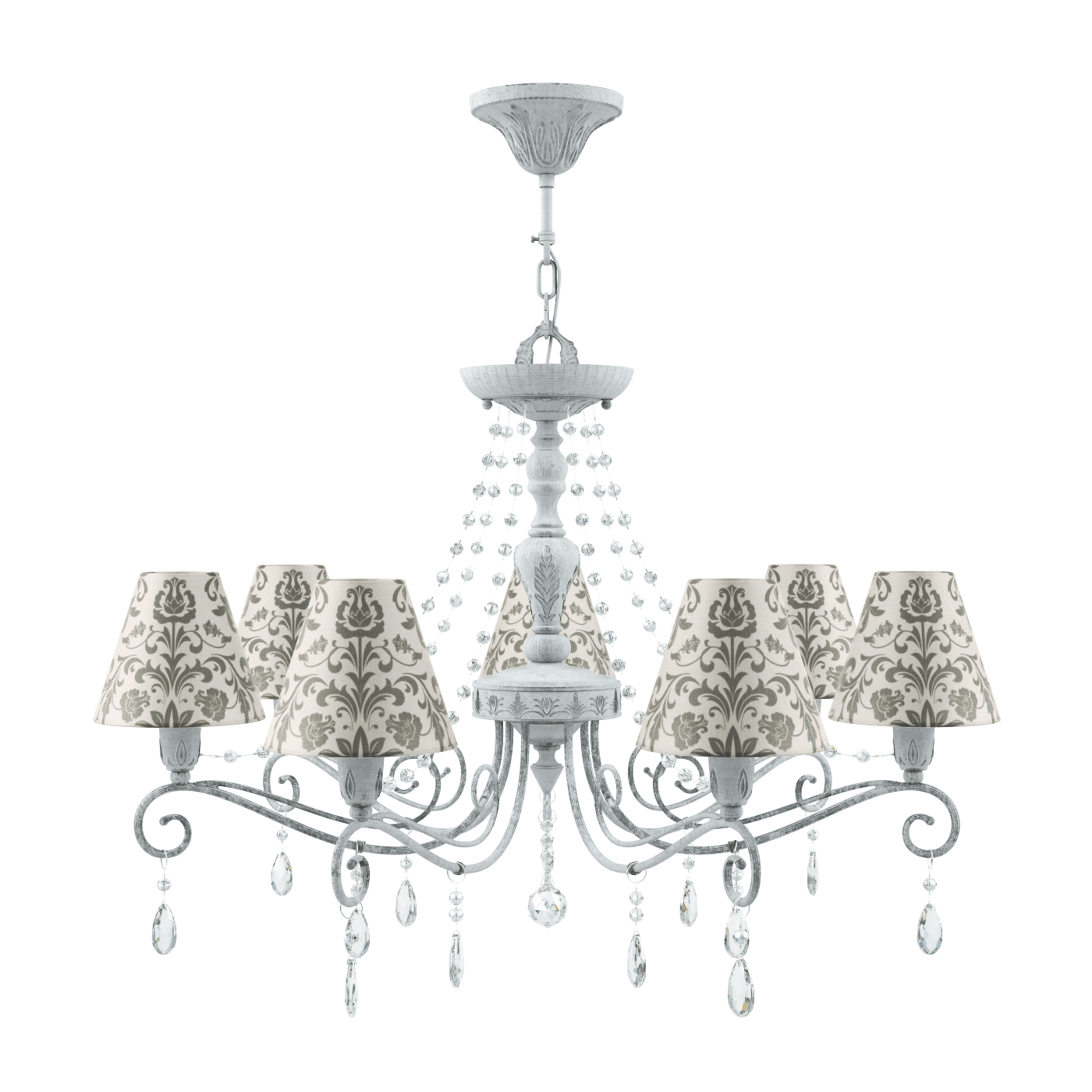 Подвесная люстра Maytoni Provence 17 E4-07-G-LMP-O-1-CRL-E4-07-TR-UP