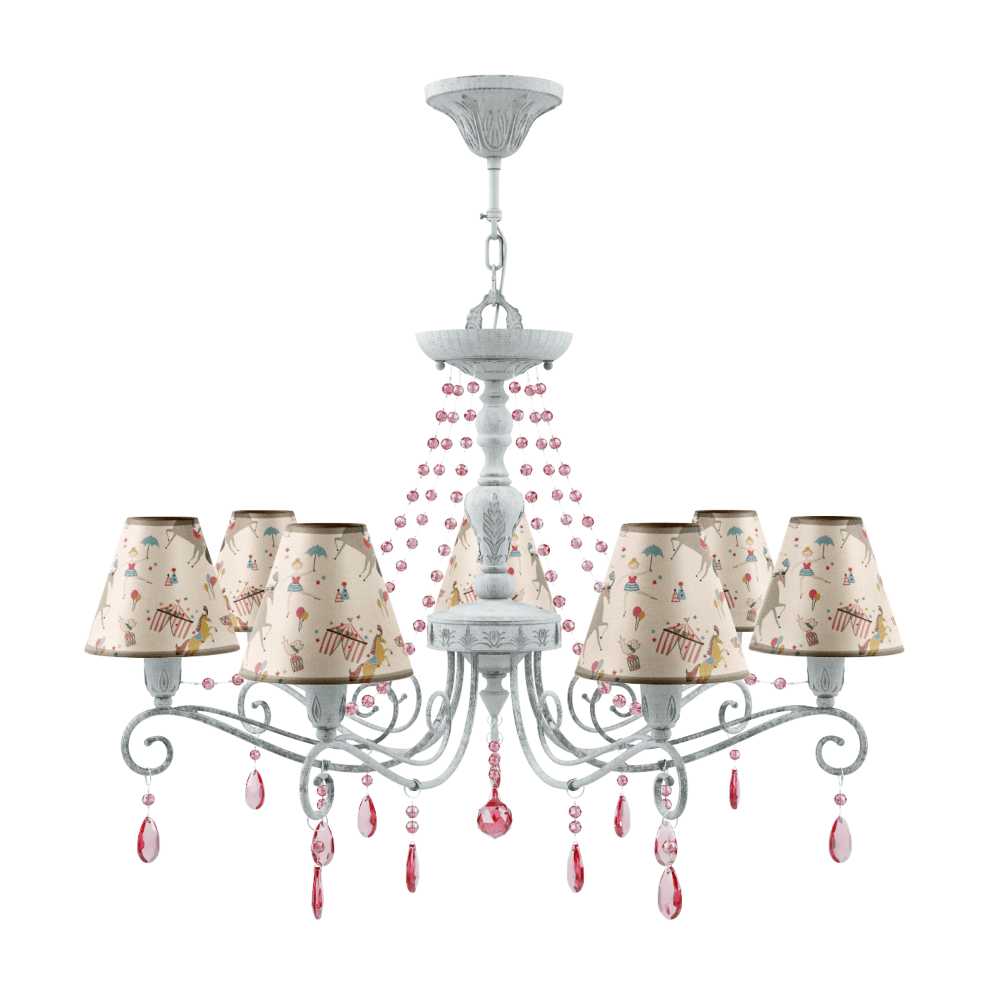 Подвесная люстра Maytoni Provence 16 E4-07-G-LMP-O-14-CRL-E4-07-PK-UP