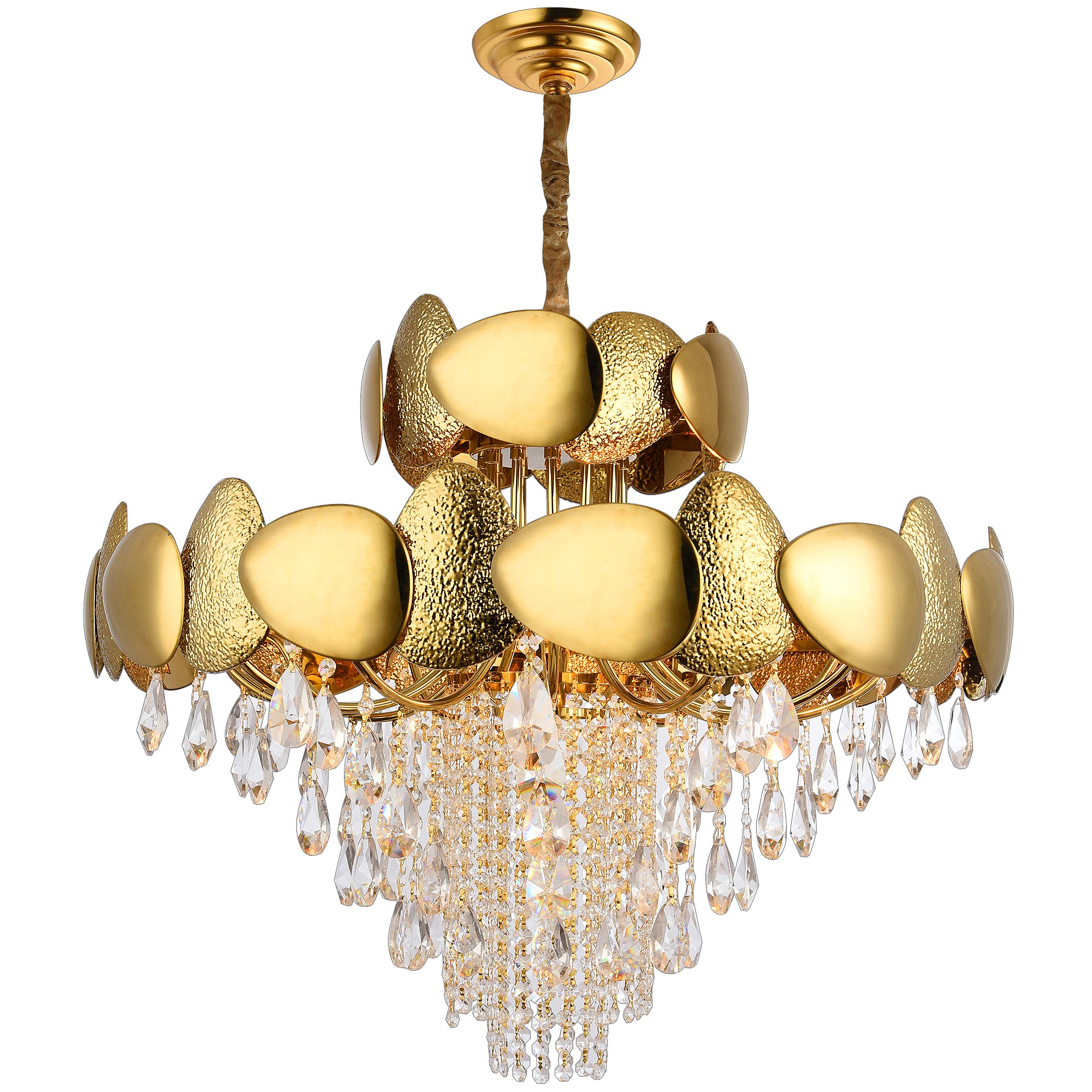 Подвесная люстра Natali Kovaltseva Valencia VALENCIA 91009/12C GOLD