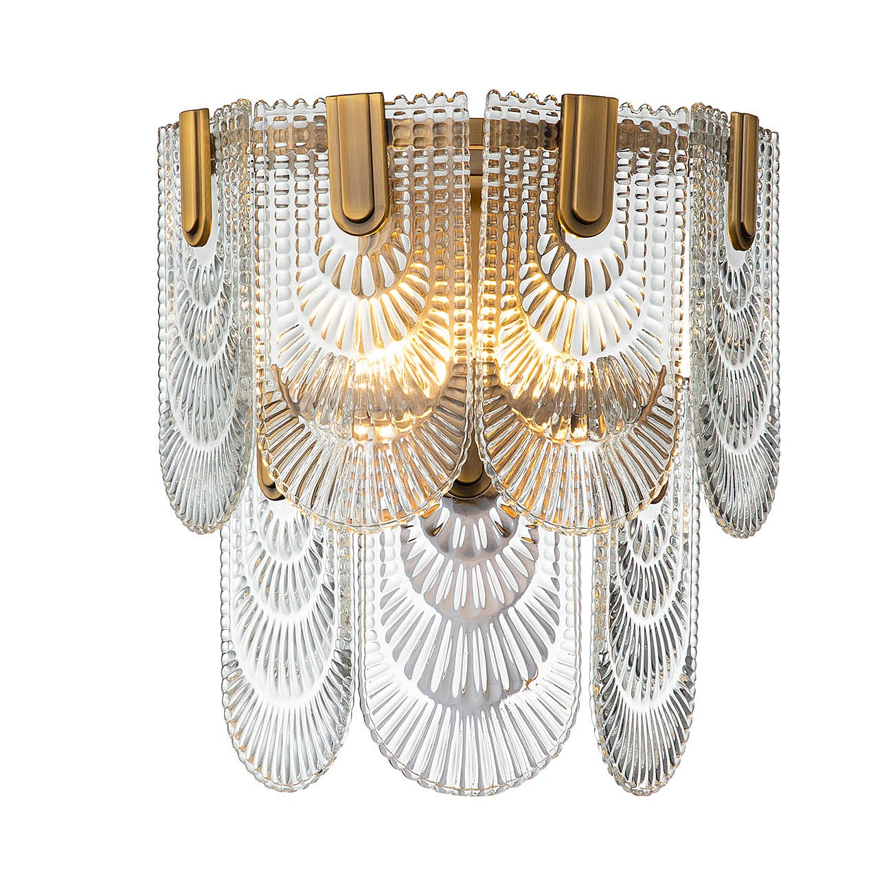 Настенное бра Indigo Salice 12022/2W Brass V000026