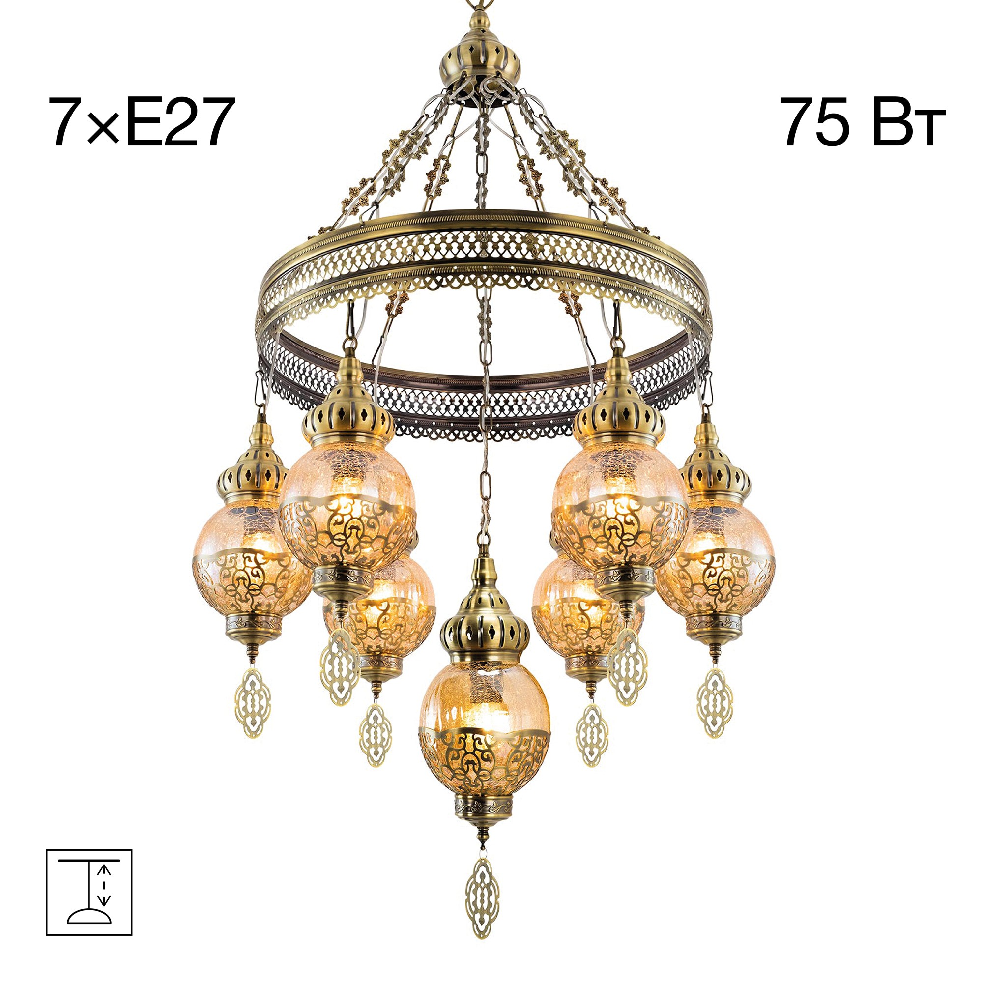 Подвесная люстра Citilux Каир CL419163