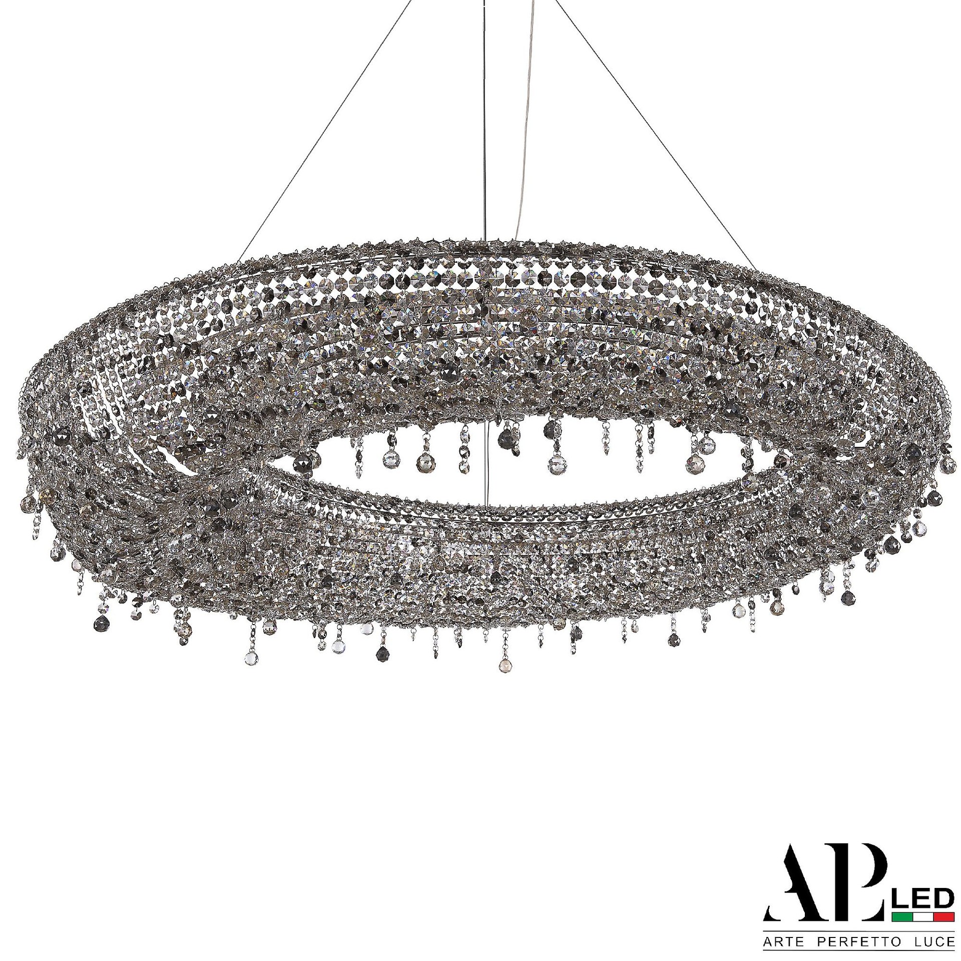 Подвесная люстра APL Led Rimini S502.0.120.B.4000.Clear.801.733.Balls