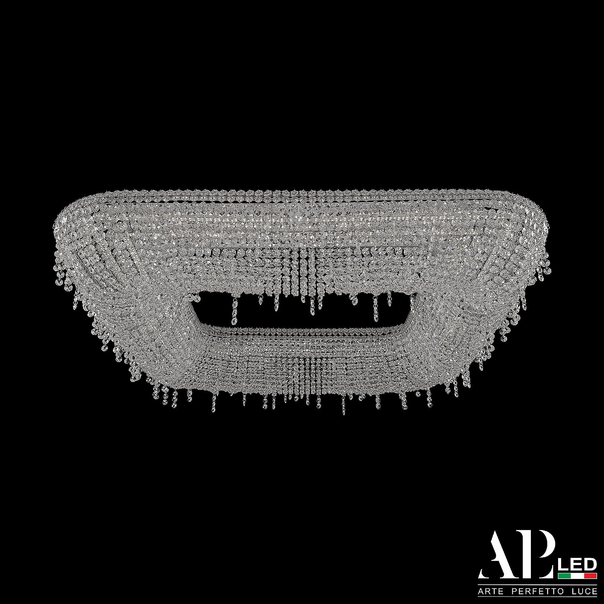 Подвесная люстра APL Led Rimini S504.0.100.B.3000.Clear.801.888