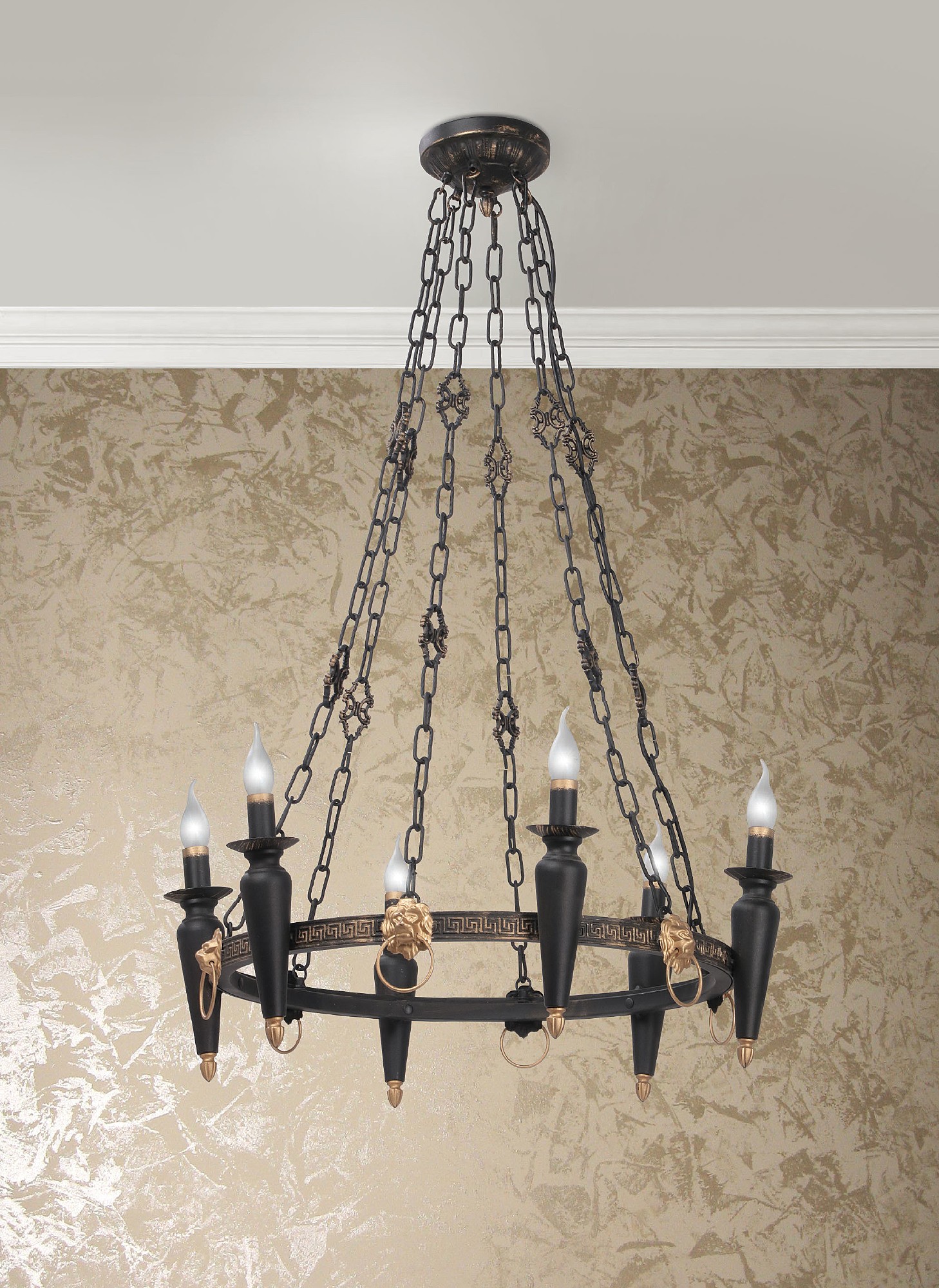 Подвесная люстра Розанофф Liona RS121/6