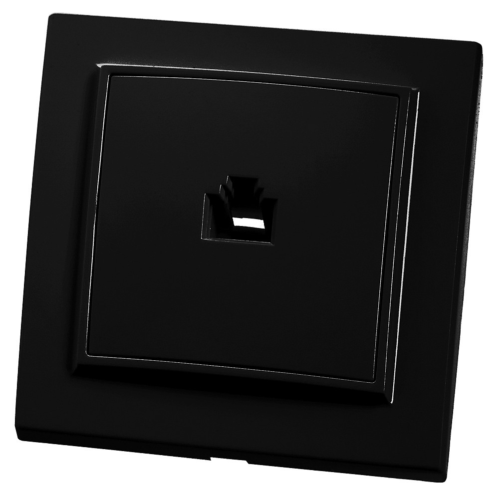 Розетка компьютерная 1-местная Stekker Эрна 39475