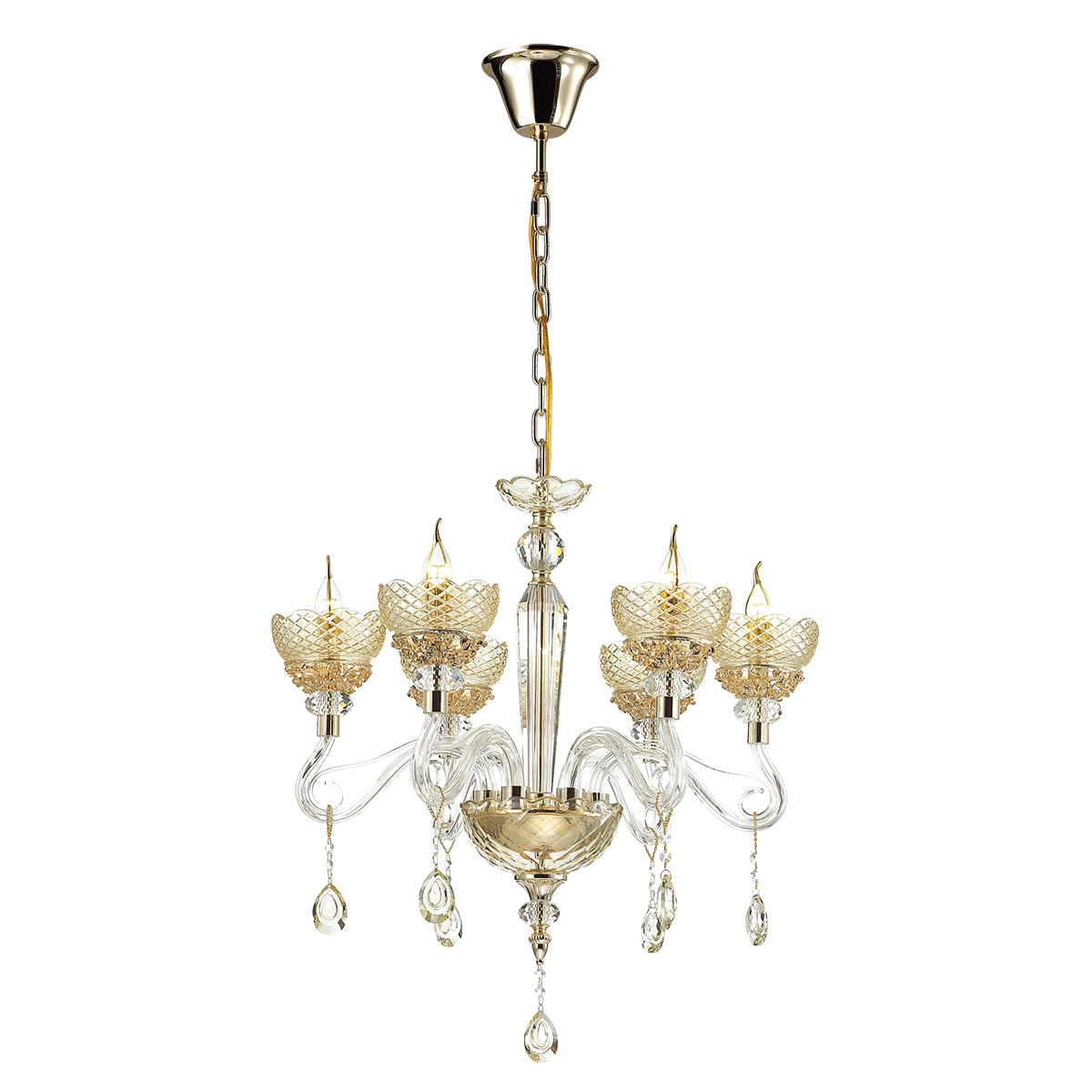 Подвесная люстра Odeon Light Dorata 3999/6