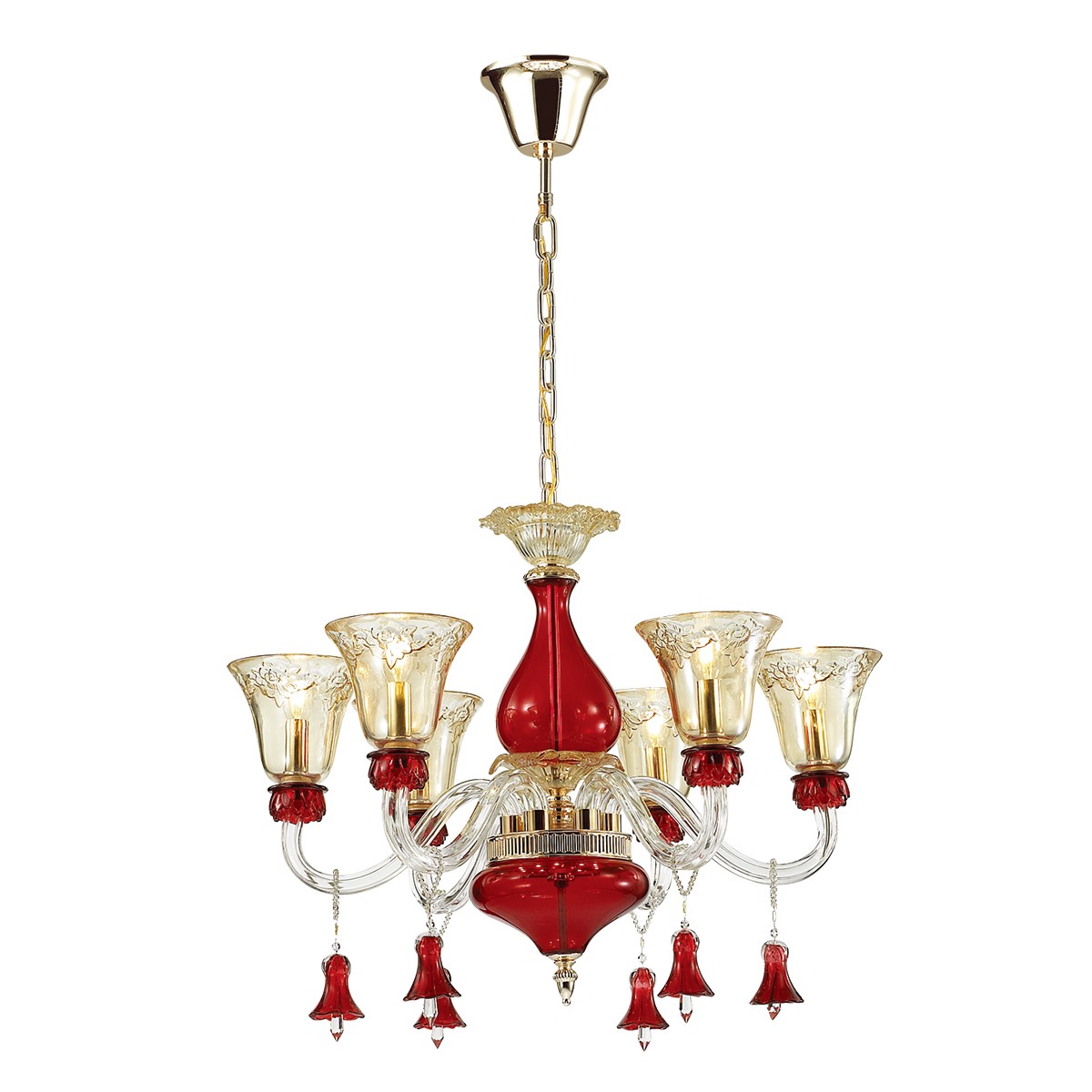 Подвесная люстра Odeon Light Madlen 4004/6