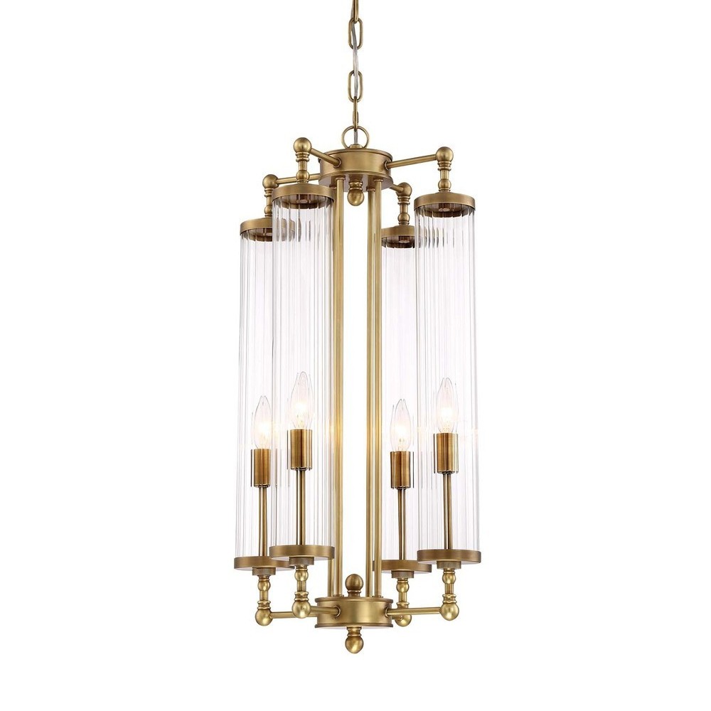 Подвесная люстра Delight Collection Regis BC404-4L gold