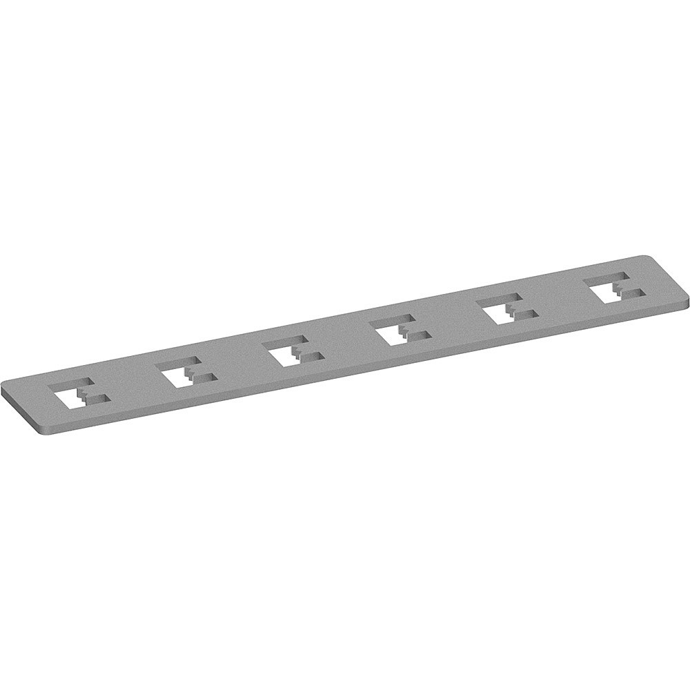 Соединитель прямой для низковольтного встраиваемого шинопровода Feron LD2003 41989