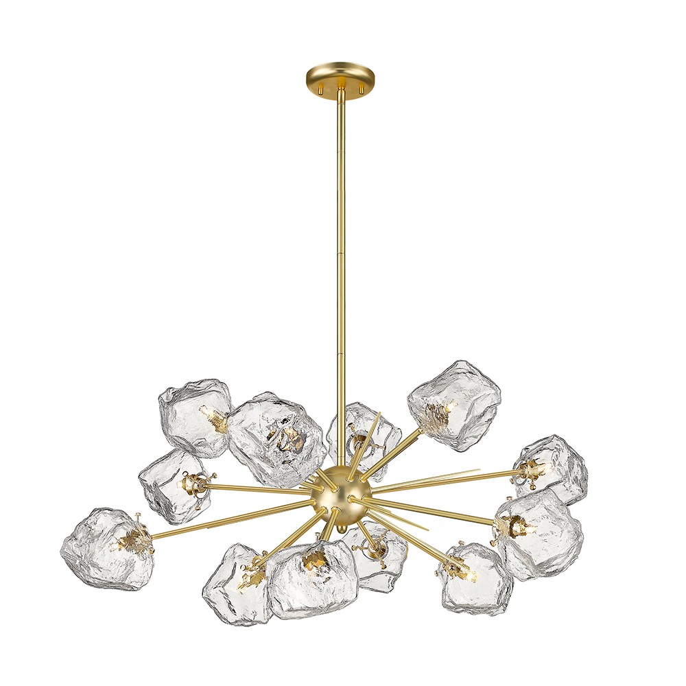 Люстра на штанге Zumaline Rock P0488-12P-U8AC