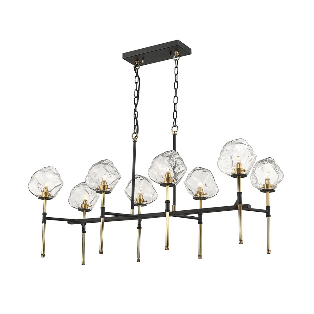 Подвесная люстра Zumaline Rock P0488-08L-SEAC