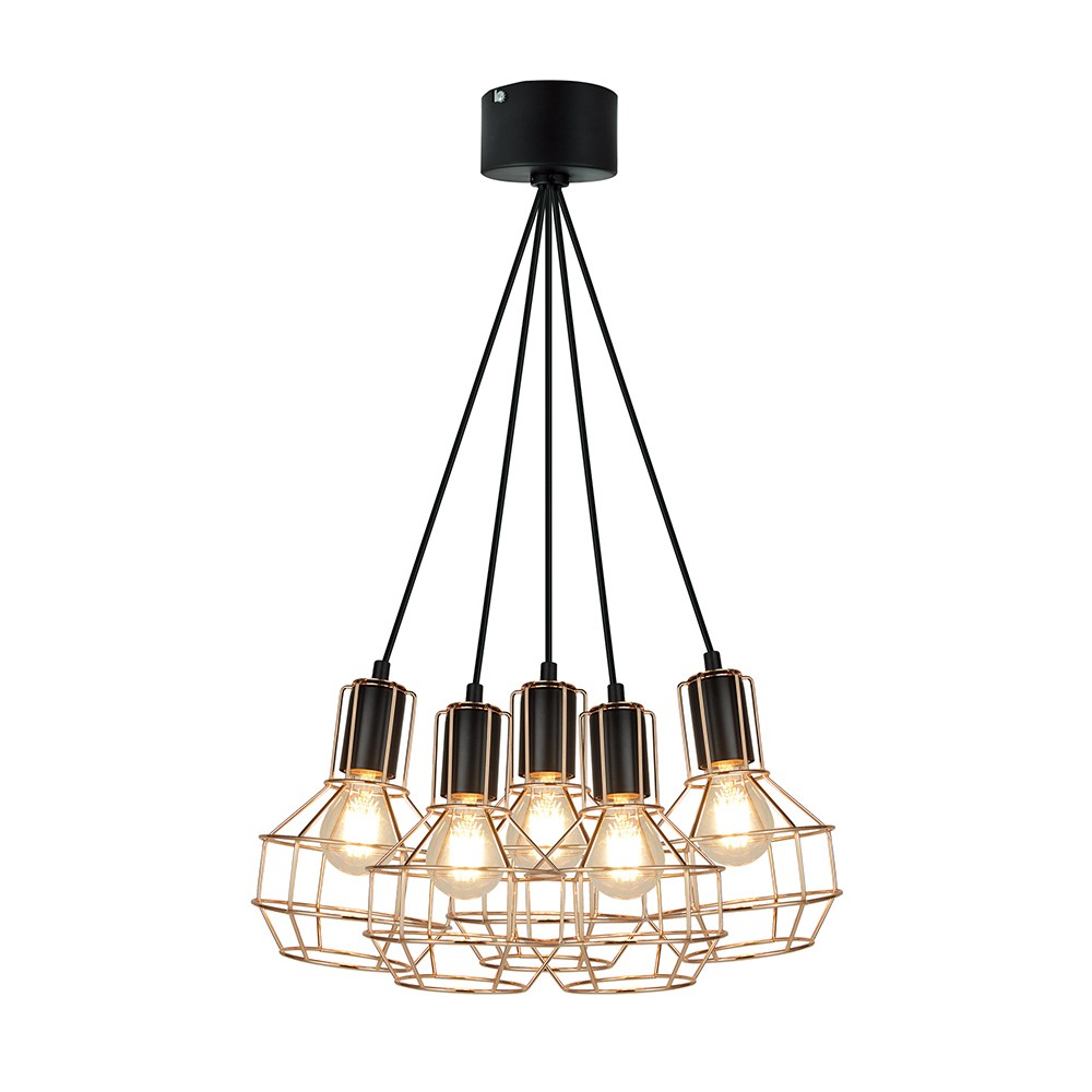 Подвесная люстра Zumaline Giulio P12105-L-5