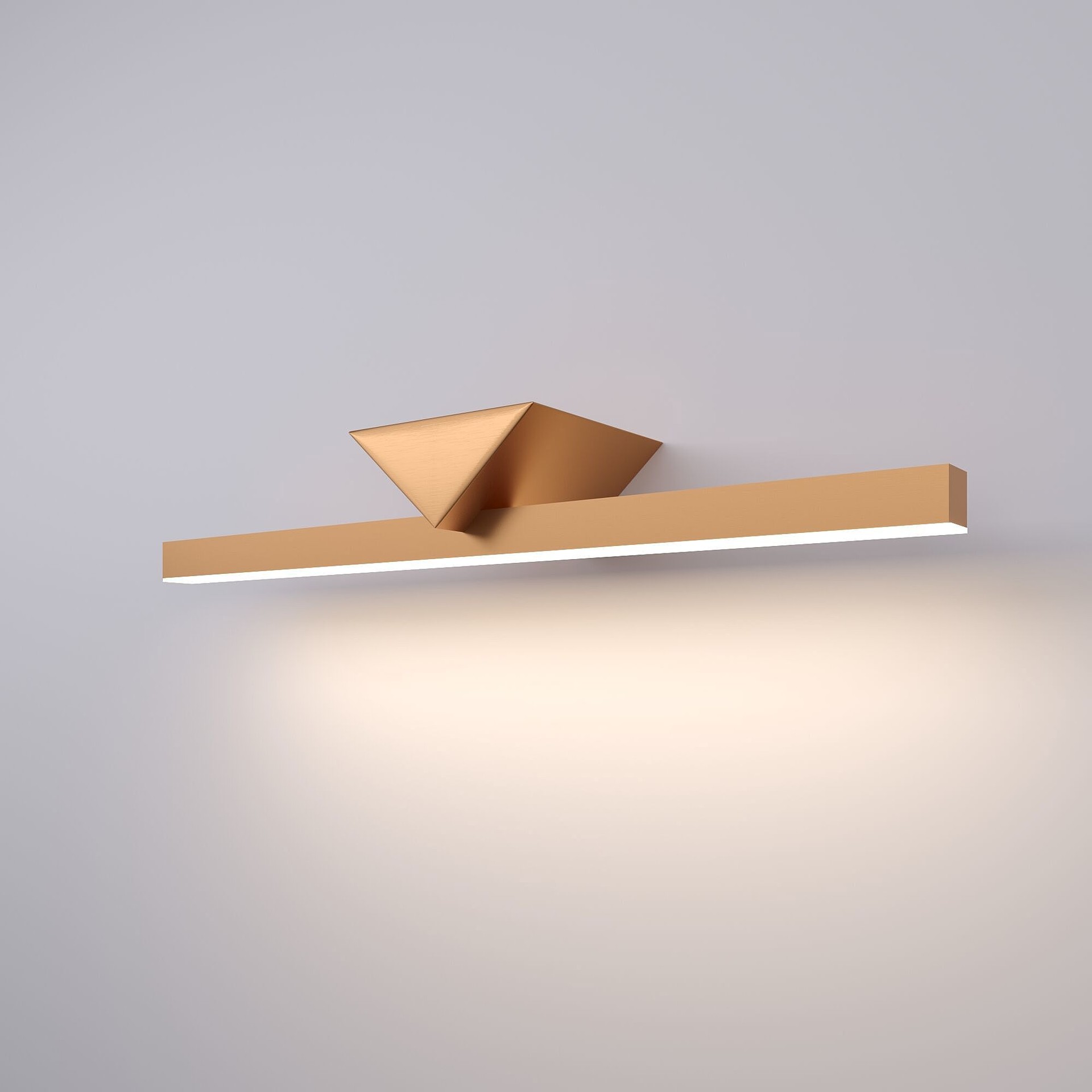 Настенный светильник Elektrostandard Delta Delta LED золото (40115/LED)